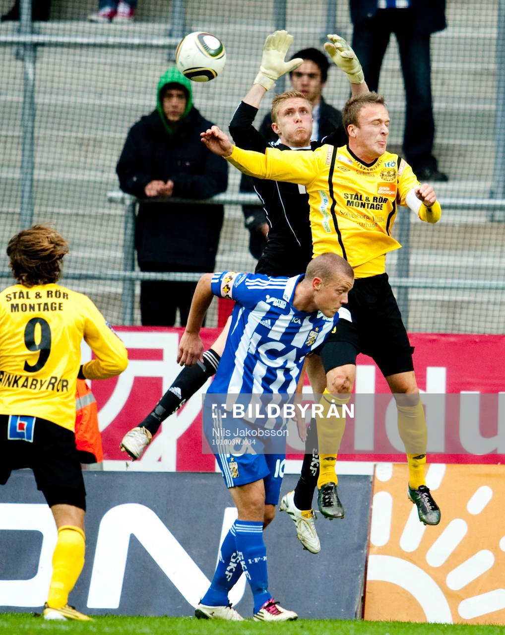 Markus Sandberg, målvakt, Ragnar Sigurdsson, IFK