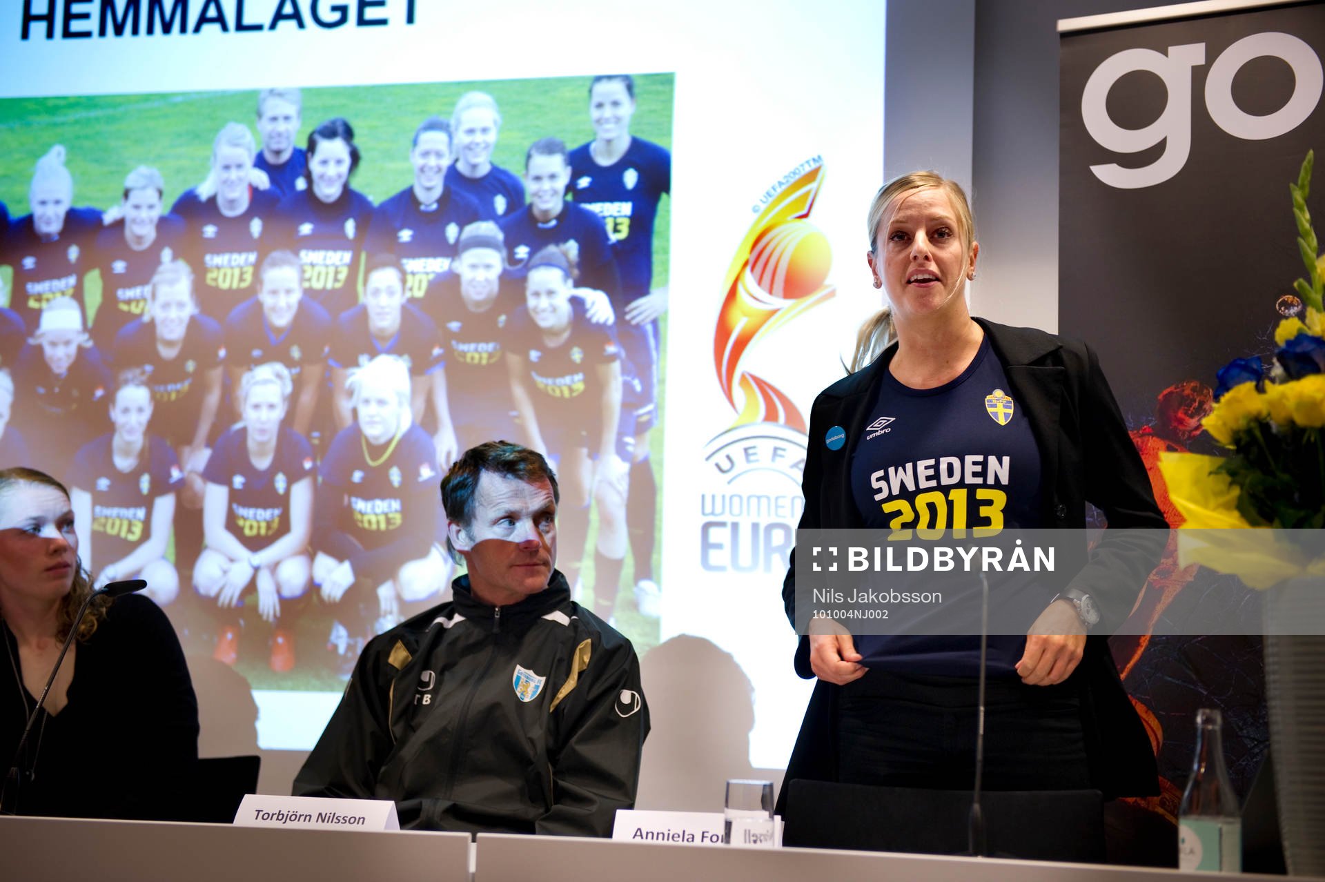 Fotboll, Dam, Sverige har fått klartecken att arrangera EM