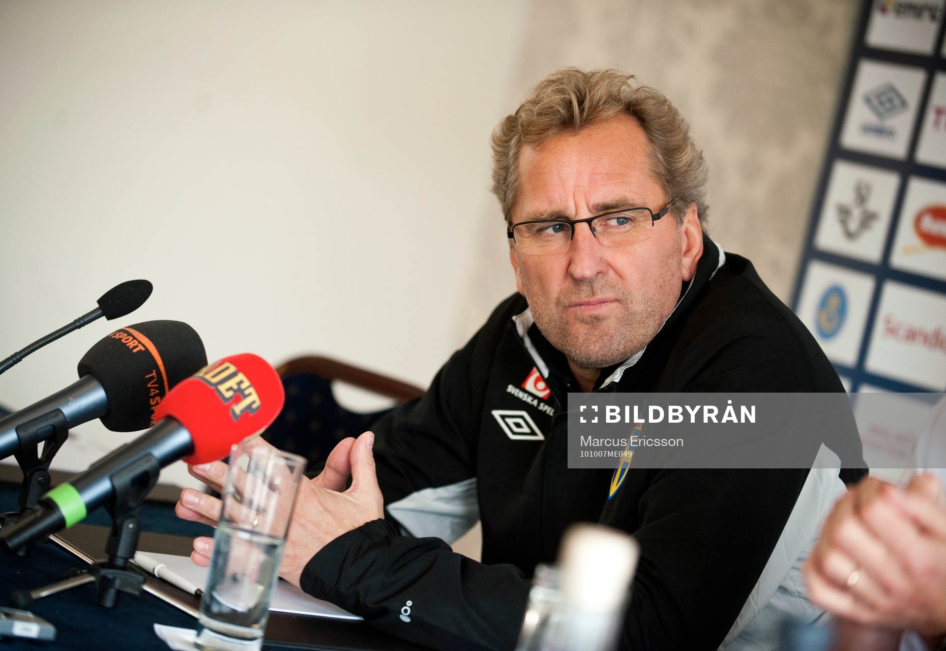 Presskonferens med Erik Hamrén, förbundskapten