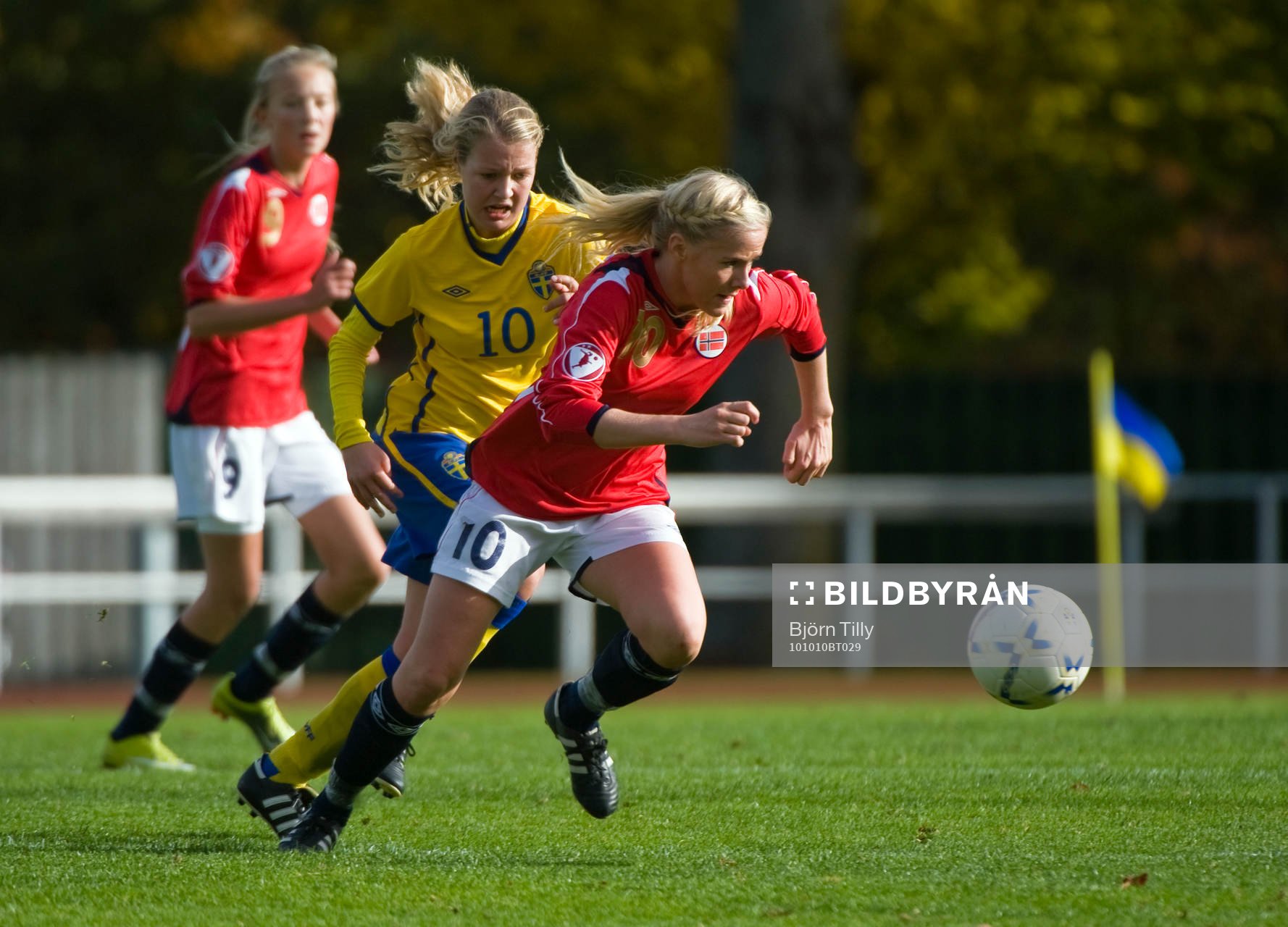  Synne Jensen, Norge, Amanda Johansson, Sverige och Kristin Aarrestad Nesse, Norge.