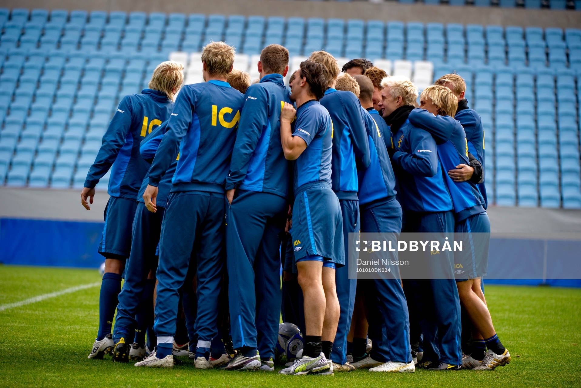 Fotboll, U21, Sverige, Träning