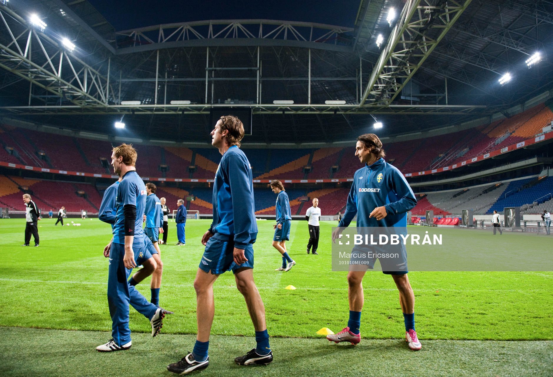 Zlatan Ibrahimovic på Amsterdam Arena