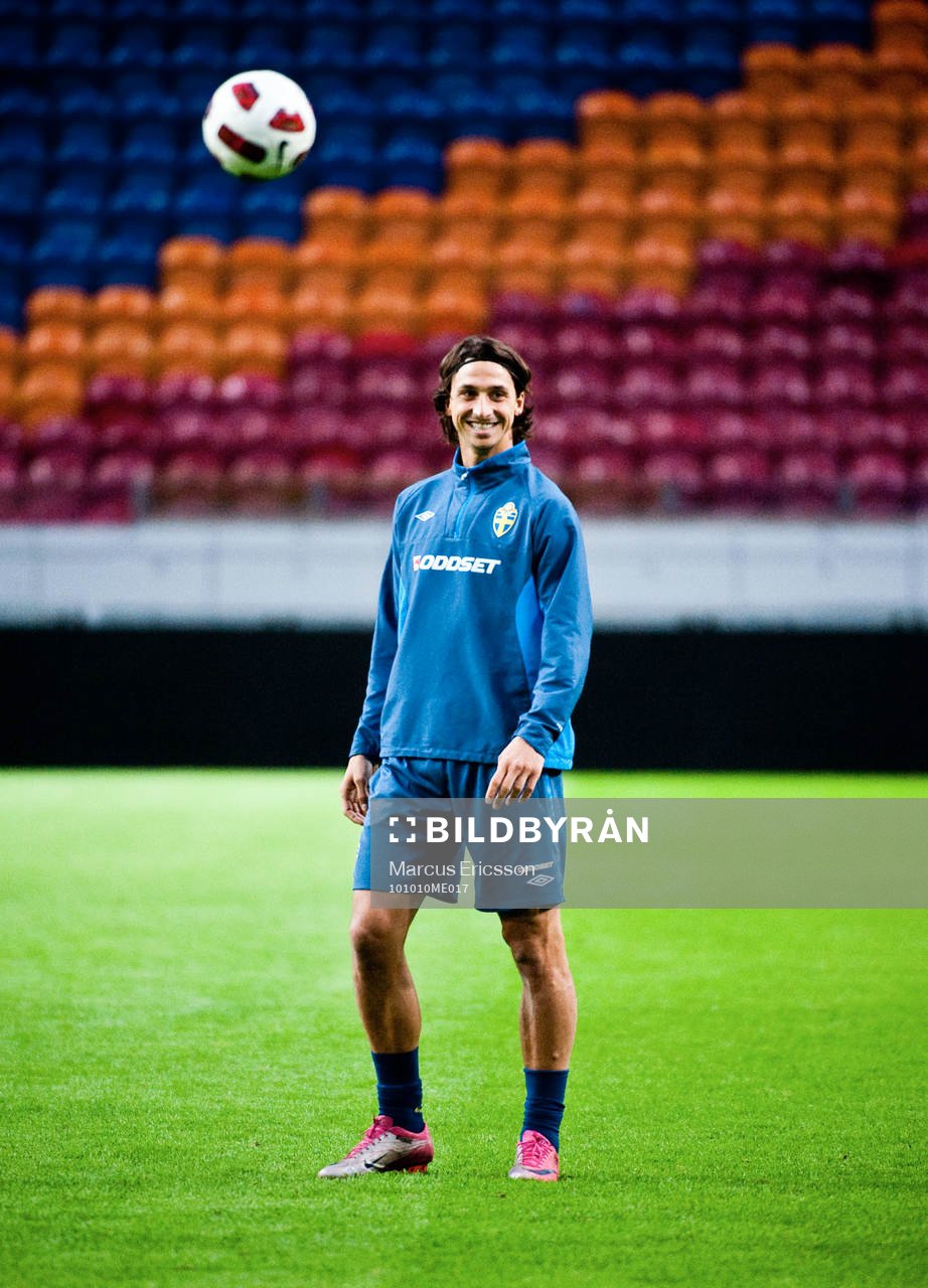 Zlatan Ibrahimovic på Amsterdam Arena