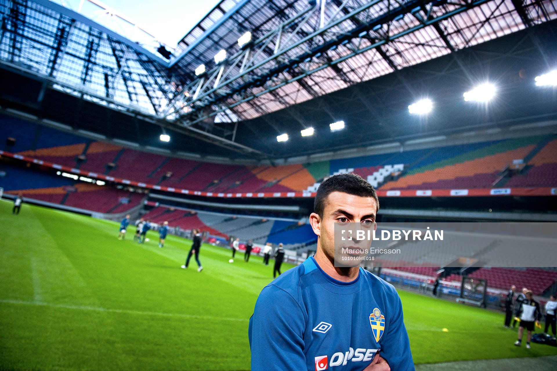 Behrang Safari på Amsterdam Arena