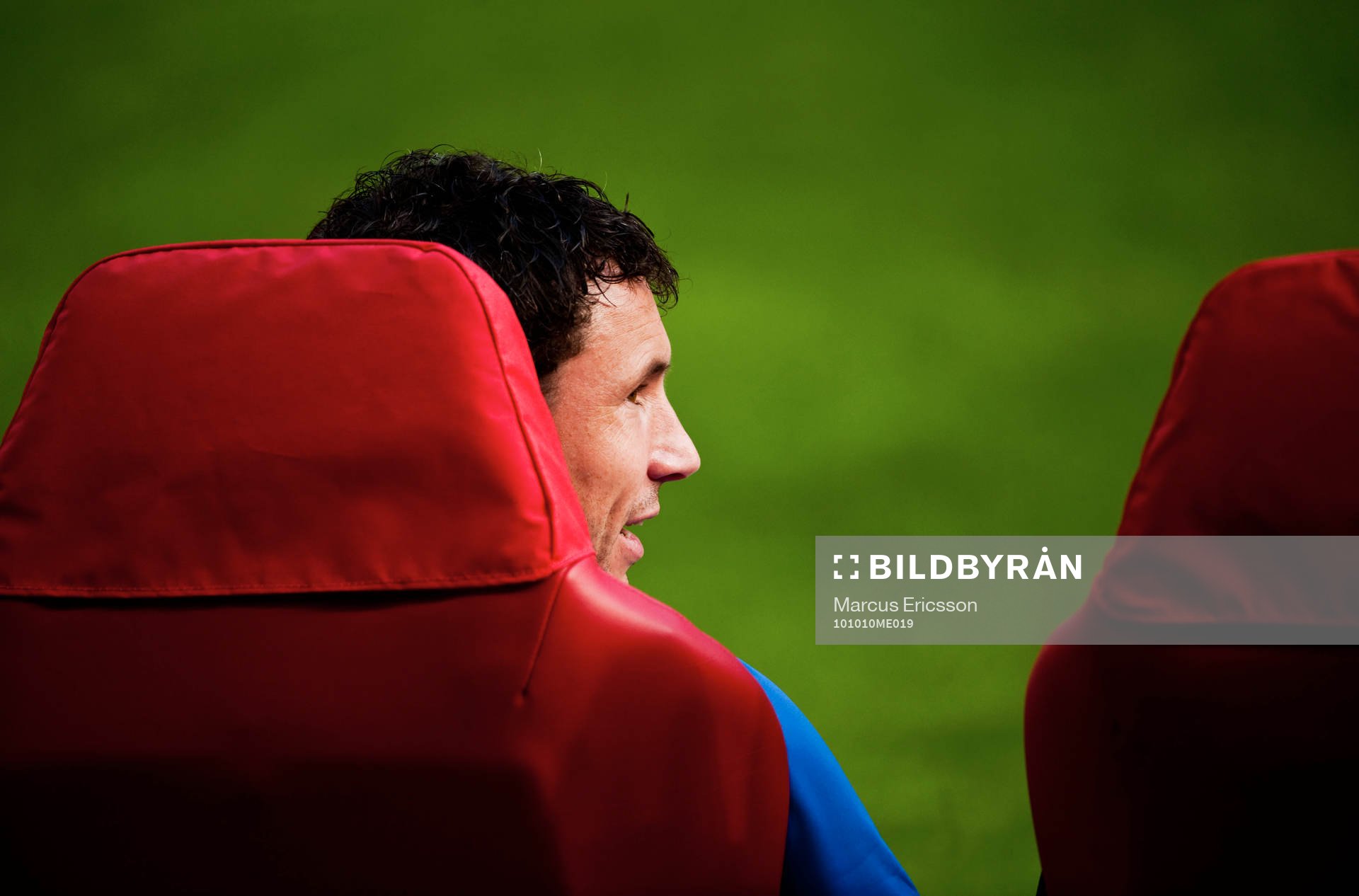 Mark van Bommel är skadad och deltog inte på träningen