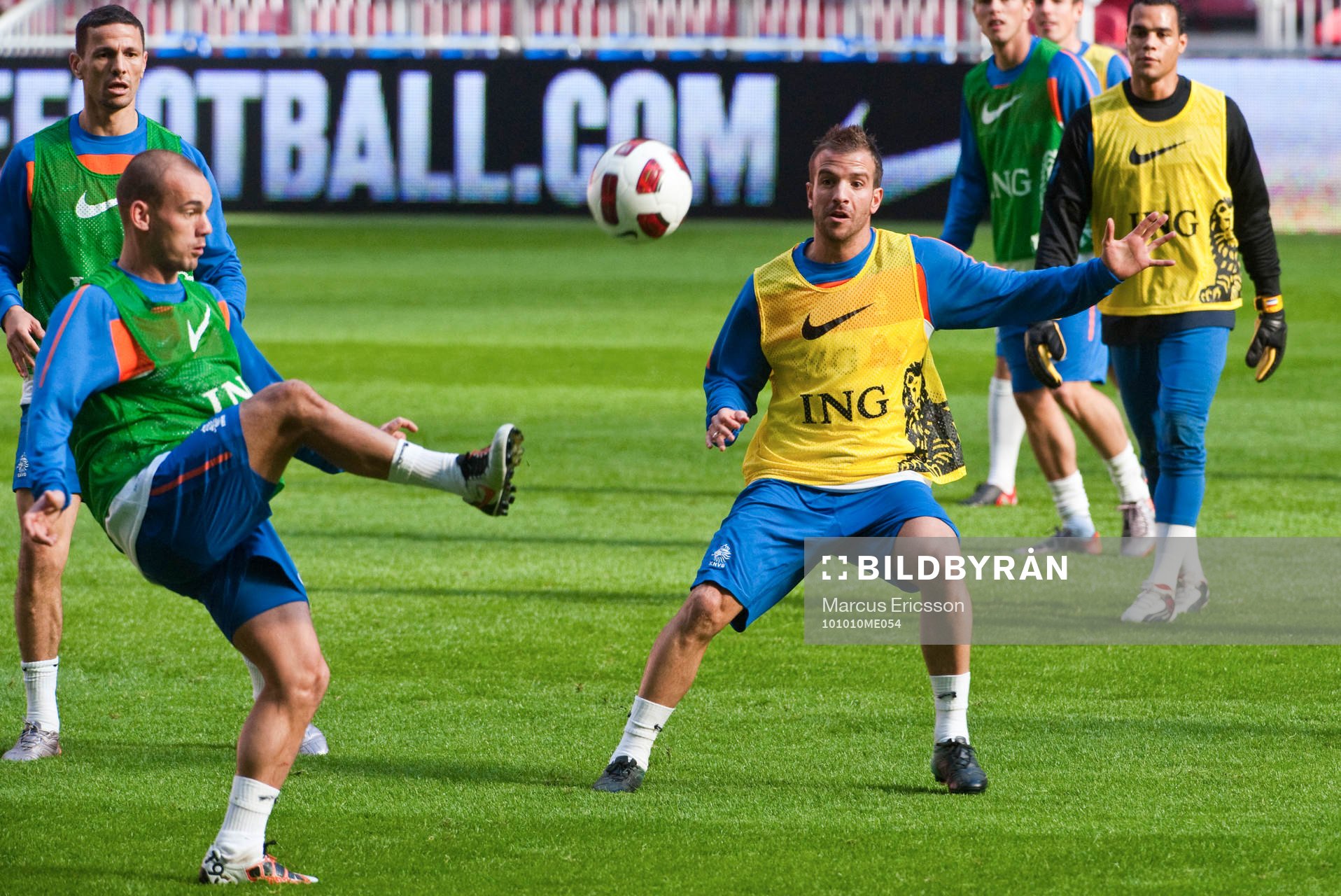 Wesley Sneijder och Rafael van der Vaart
