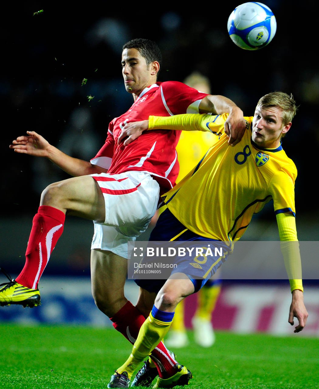 Sebastian Eriksson, Sverige och Nasim Ben Khalifa, Schweiz