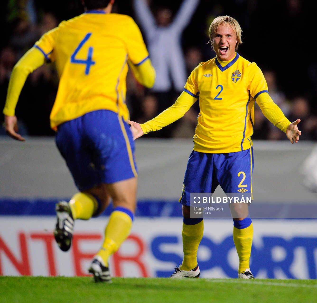 Pierre Bengtsson, Sverige jubel