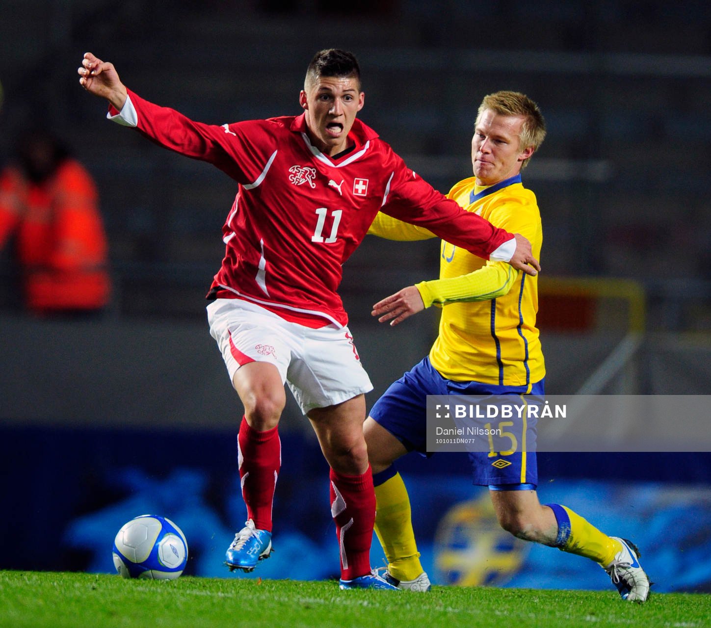 Steven Zuber, Schweiz och Andreas Landgren, Sverige
