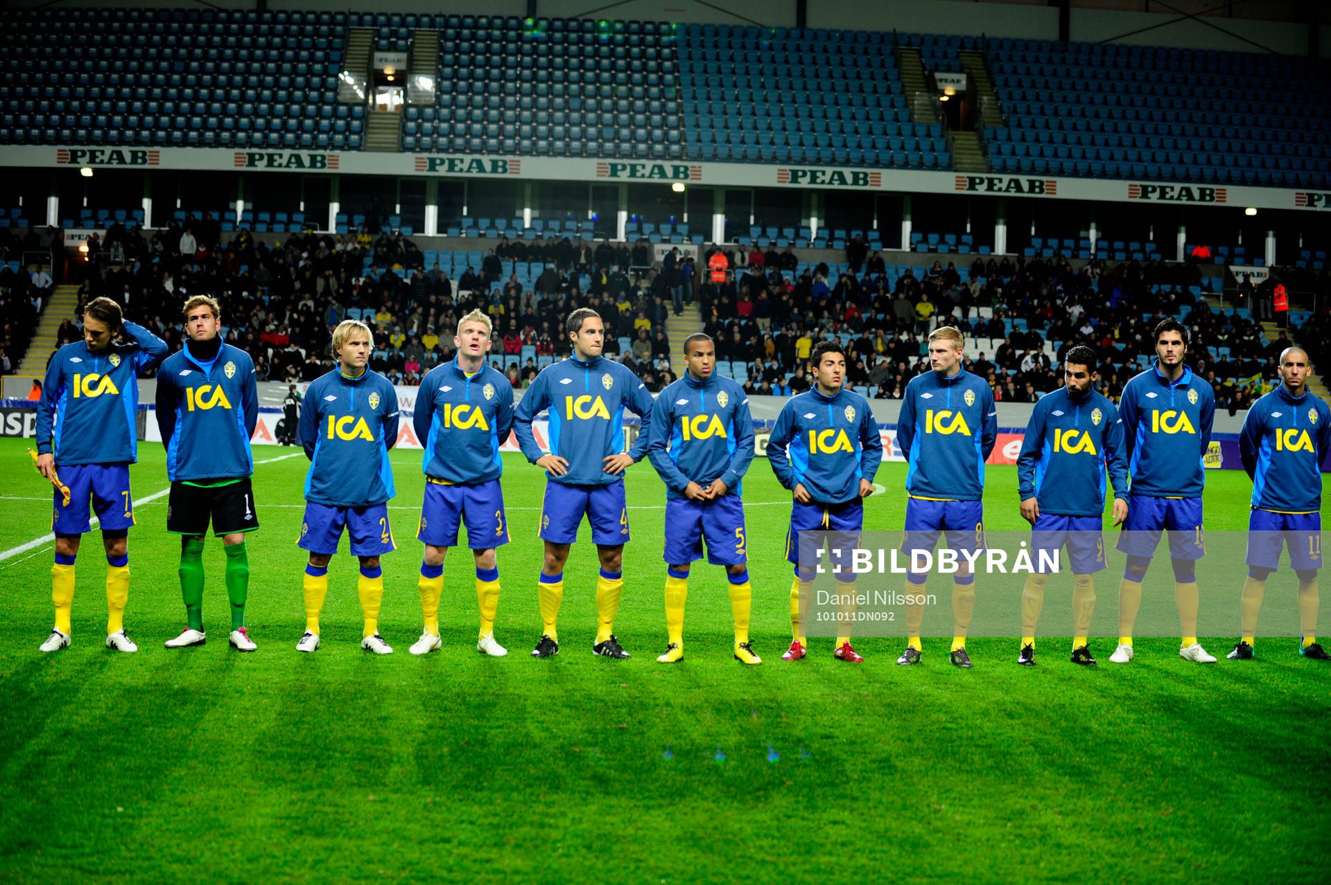 Fotboll, U21 EM-kval, laguppställning, lineup, lagbild,