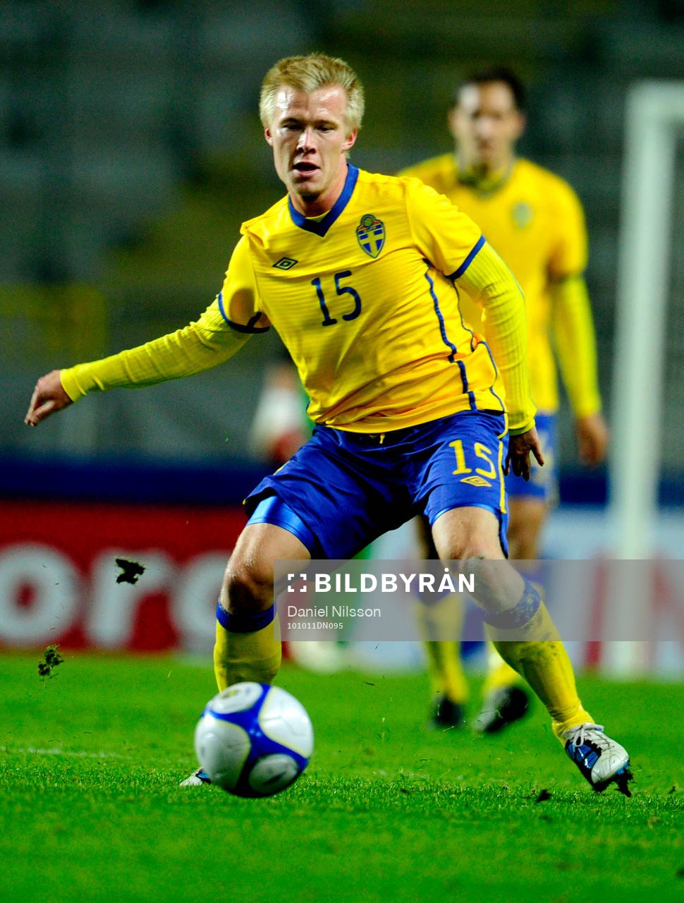 Fotboll, U21 EM-kval, Andreas Landgren, Sverige