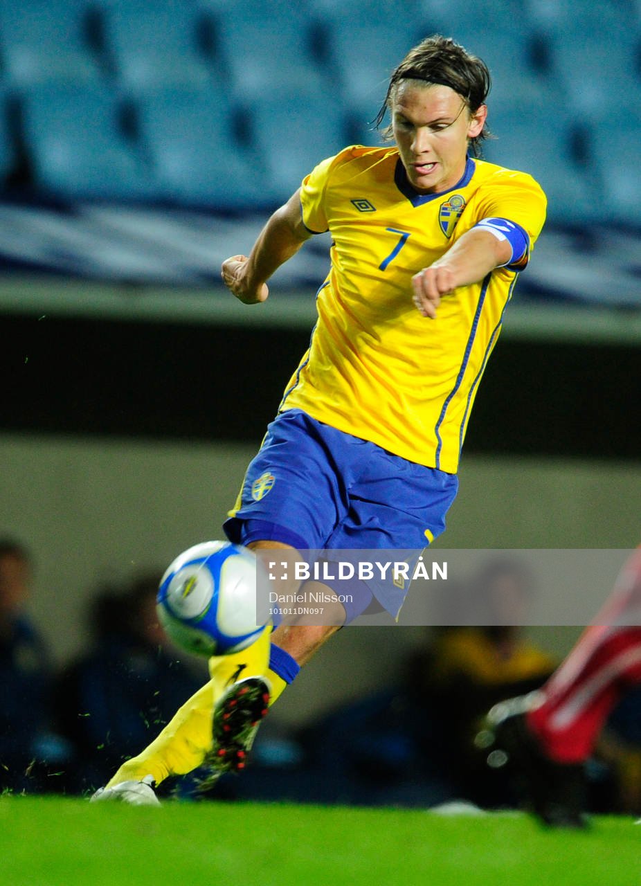 Fotboll,  U21 EM-kval, Albin Ekdal, Sverige
