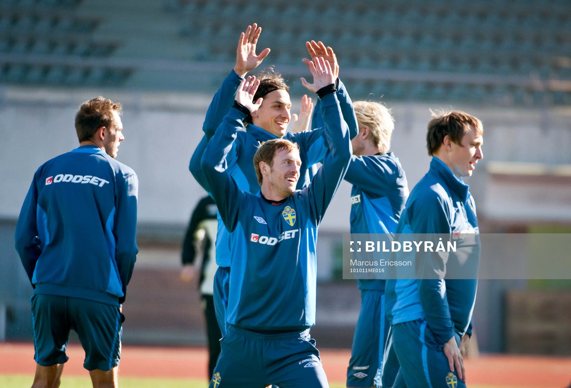Zlatan Ibrahimoivc och Christian Wilhelmsson
