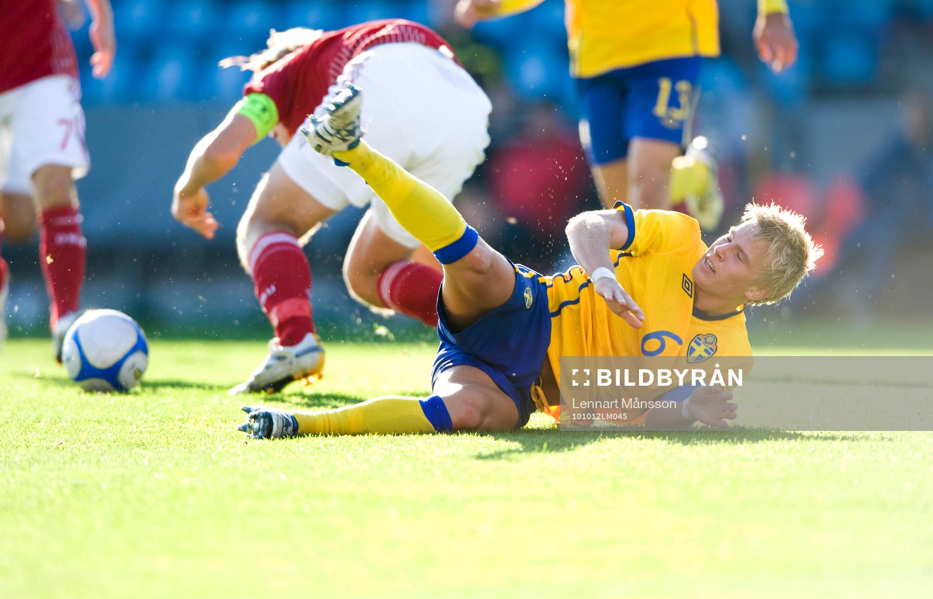  Sverige föll, Oscar Lewicki, Sverige och Jannik Vestergaard, Danmark