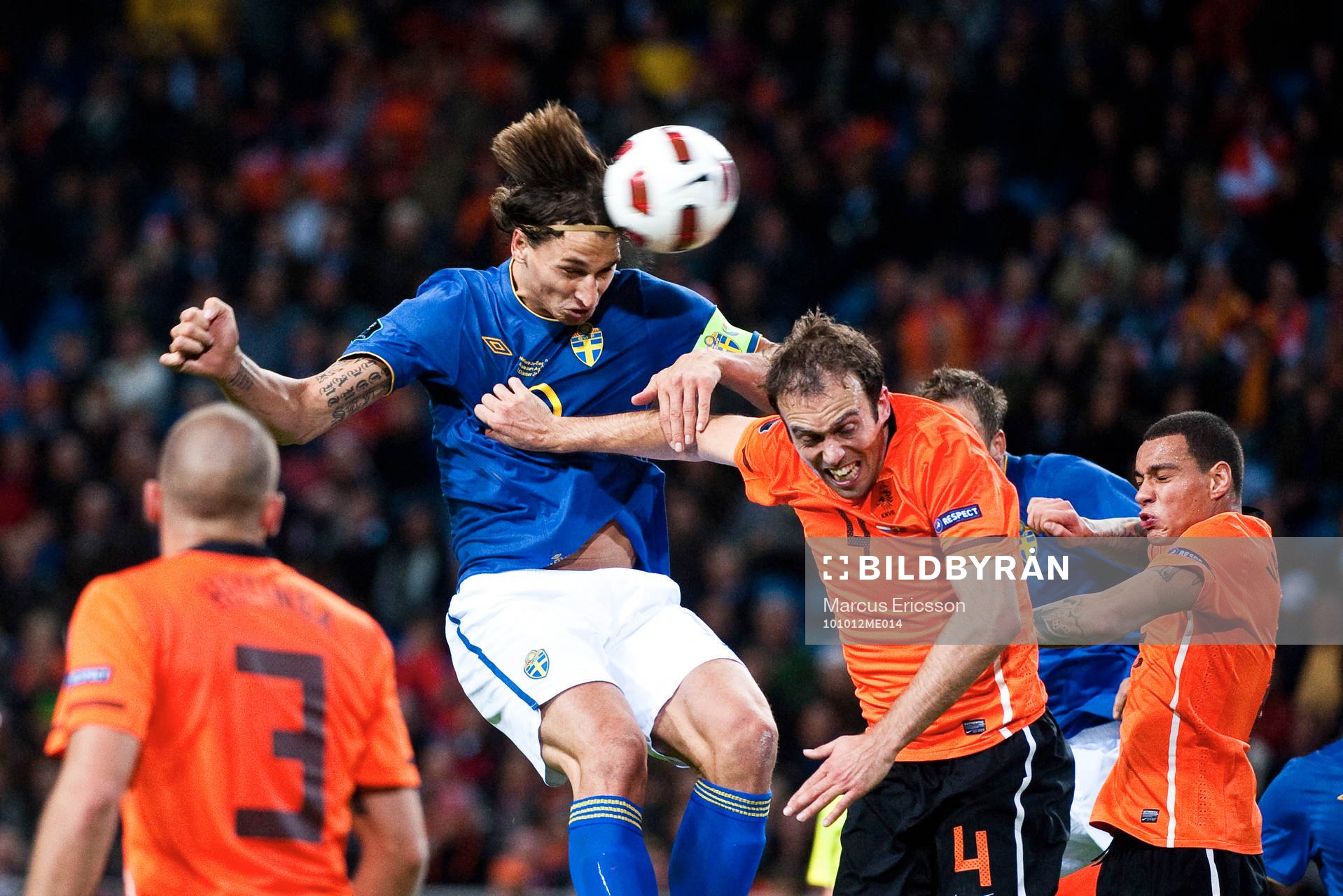 Zlatan Ibrahimovic, Sverige och Joris Mathijsen, Holland