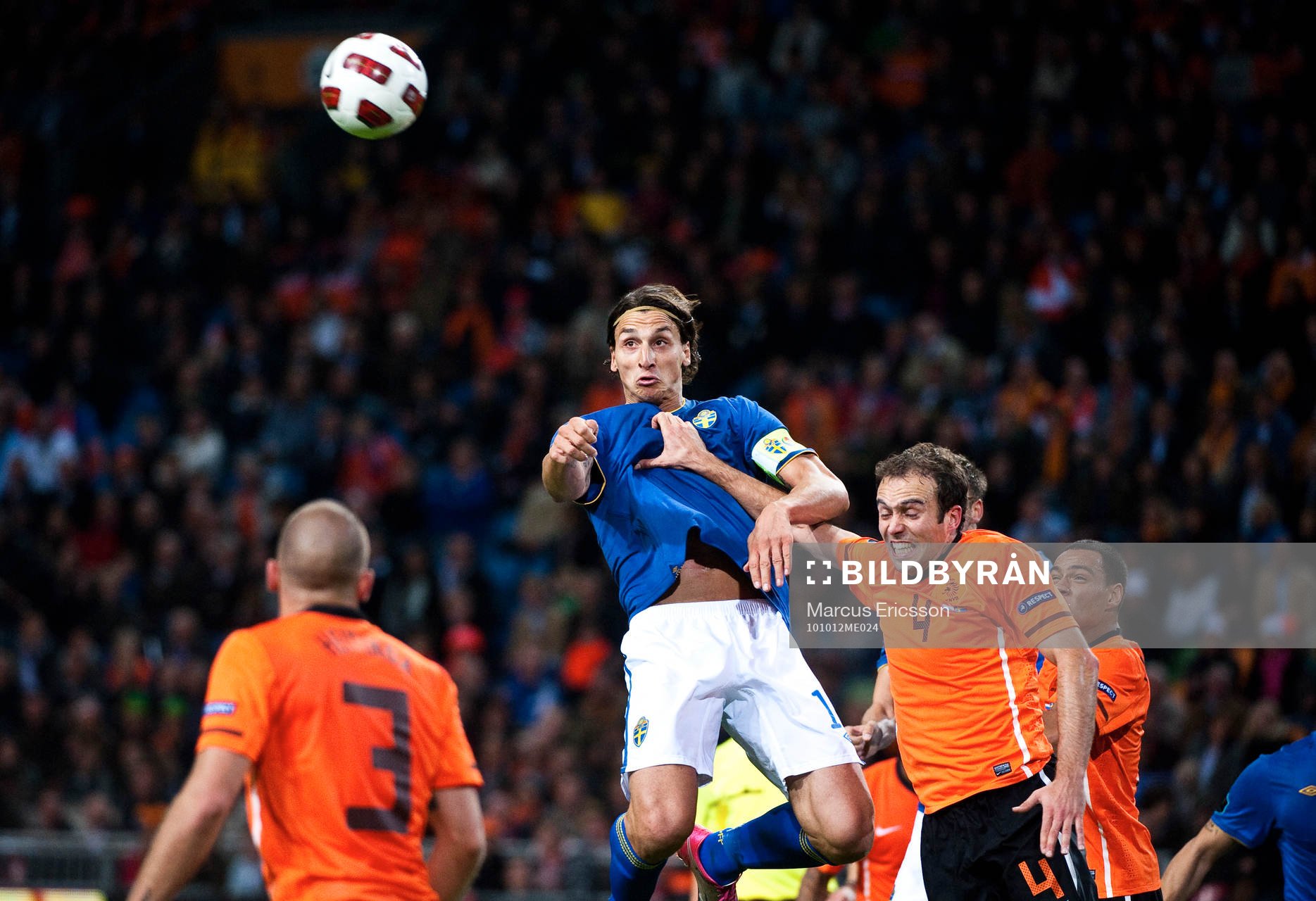 Zlatan Ibrahimovic, Sverige och Joris Mathijsen, Holland