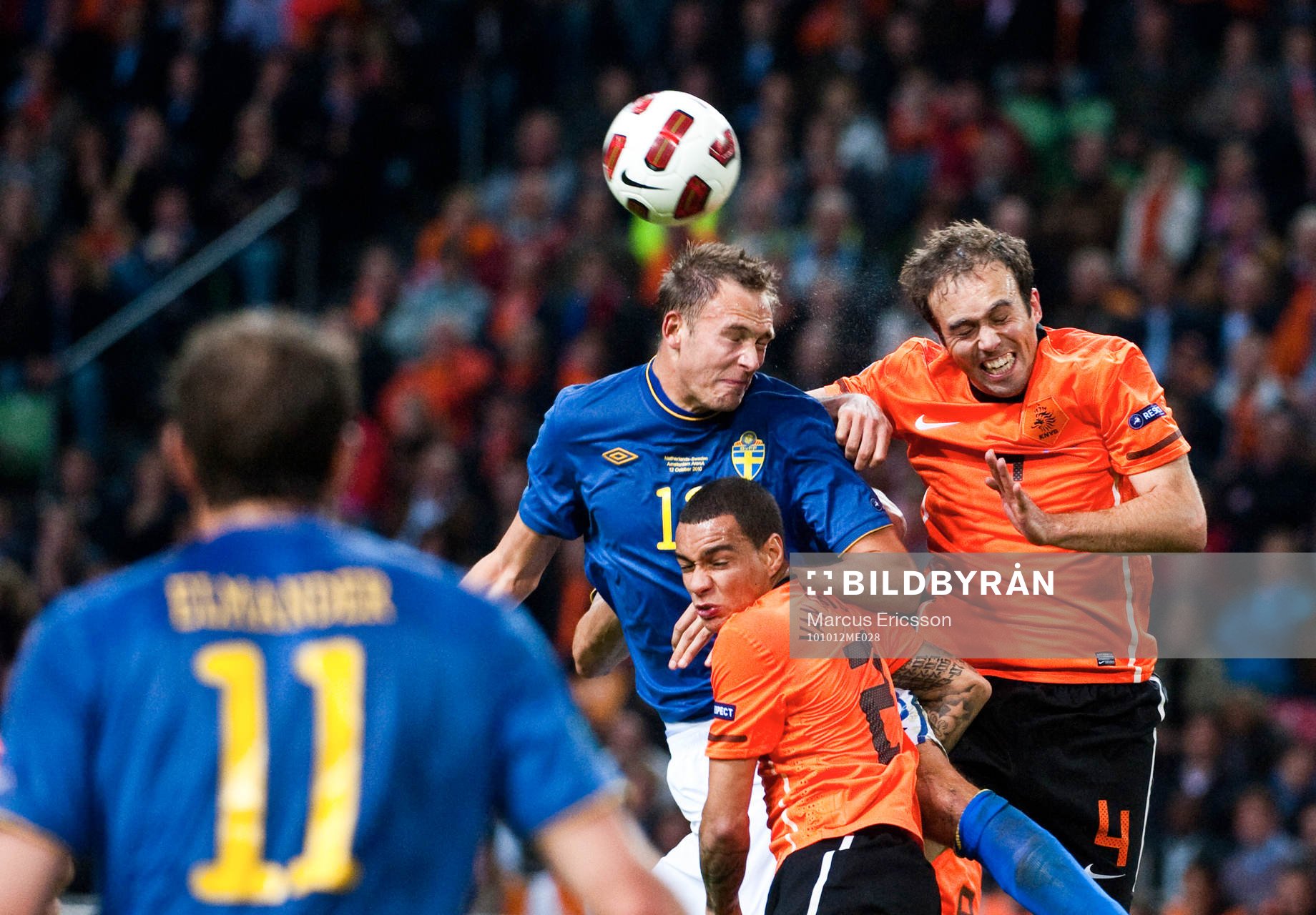 Andreas Granqvist, Sverige och Joris Mathijsen, Holland