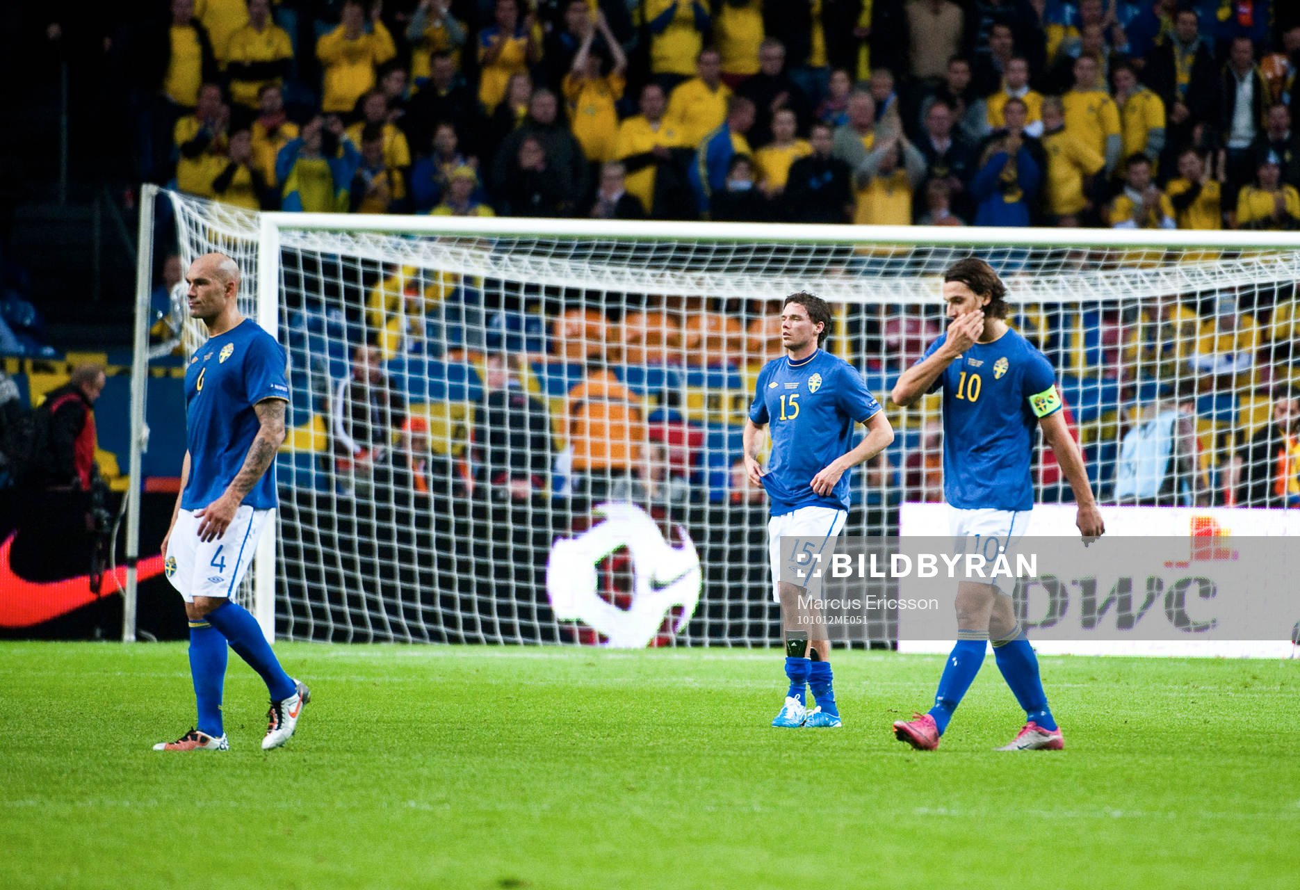 Daniel Majstorovic, Marcus Berg och ZLatan Ibrahimovic