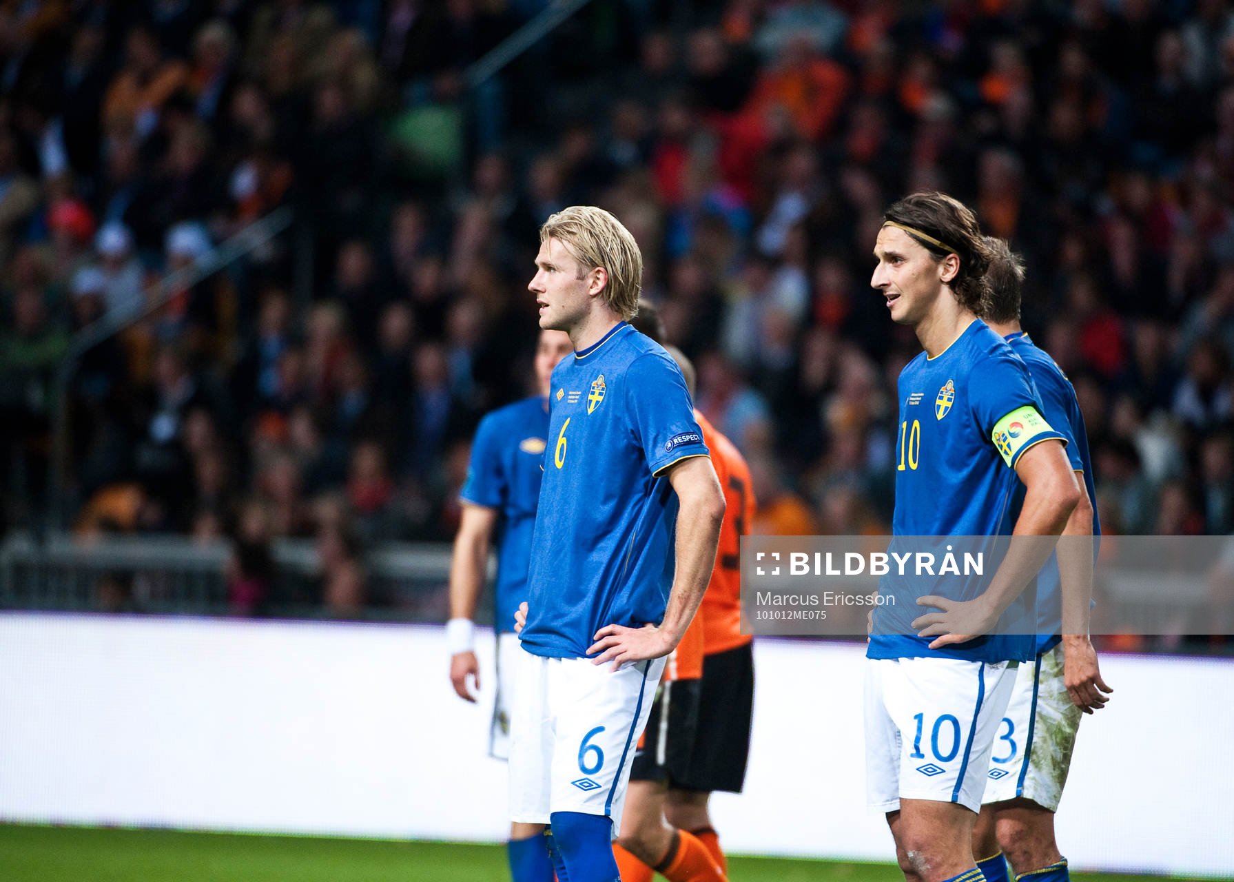 Ola Toivonen och Zlatan Ibrahimovic, Sverige