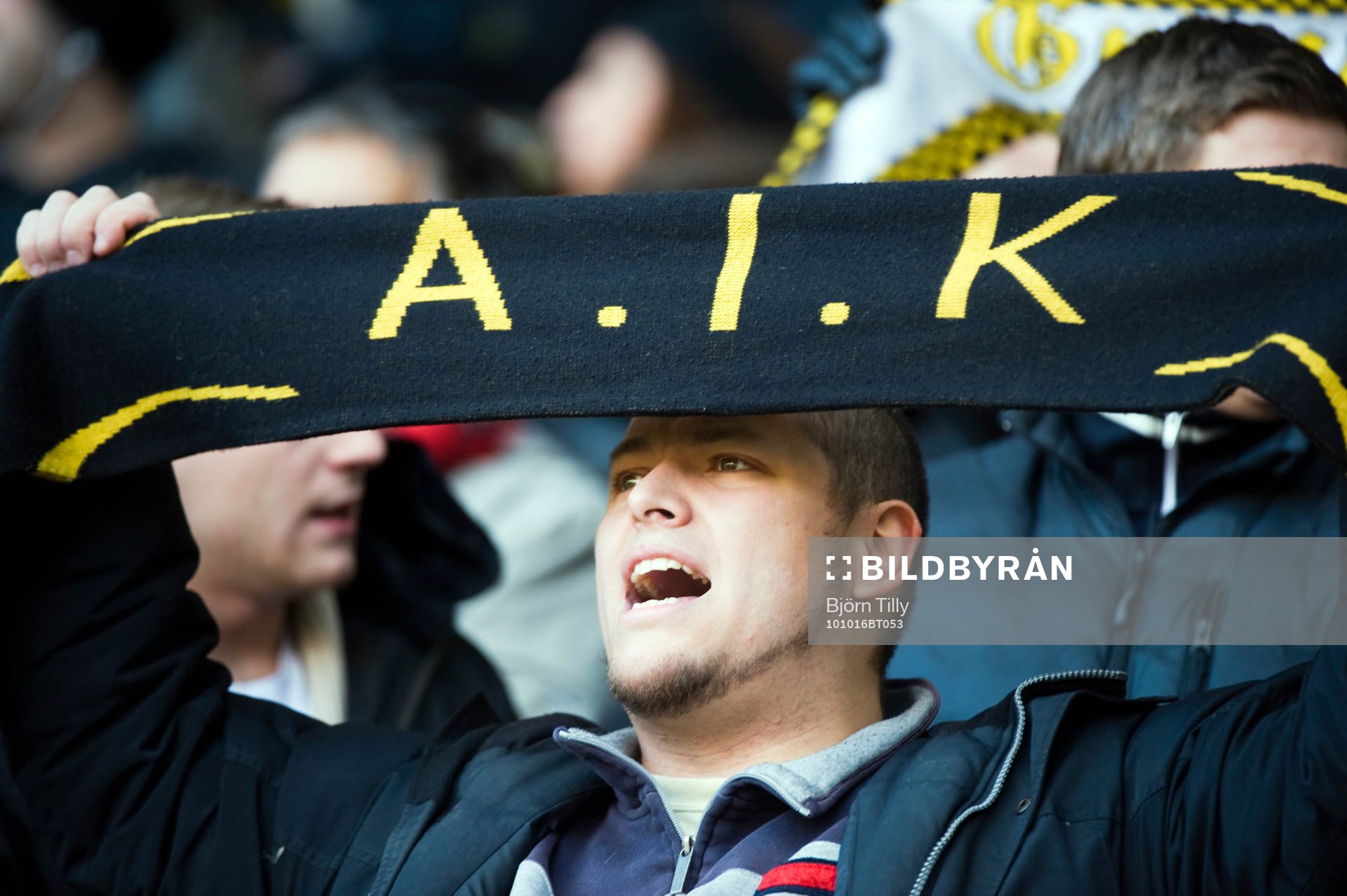 AIK supporter, fan