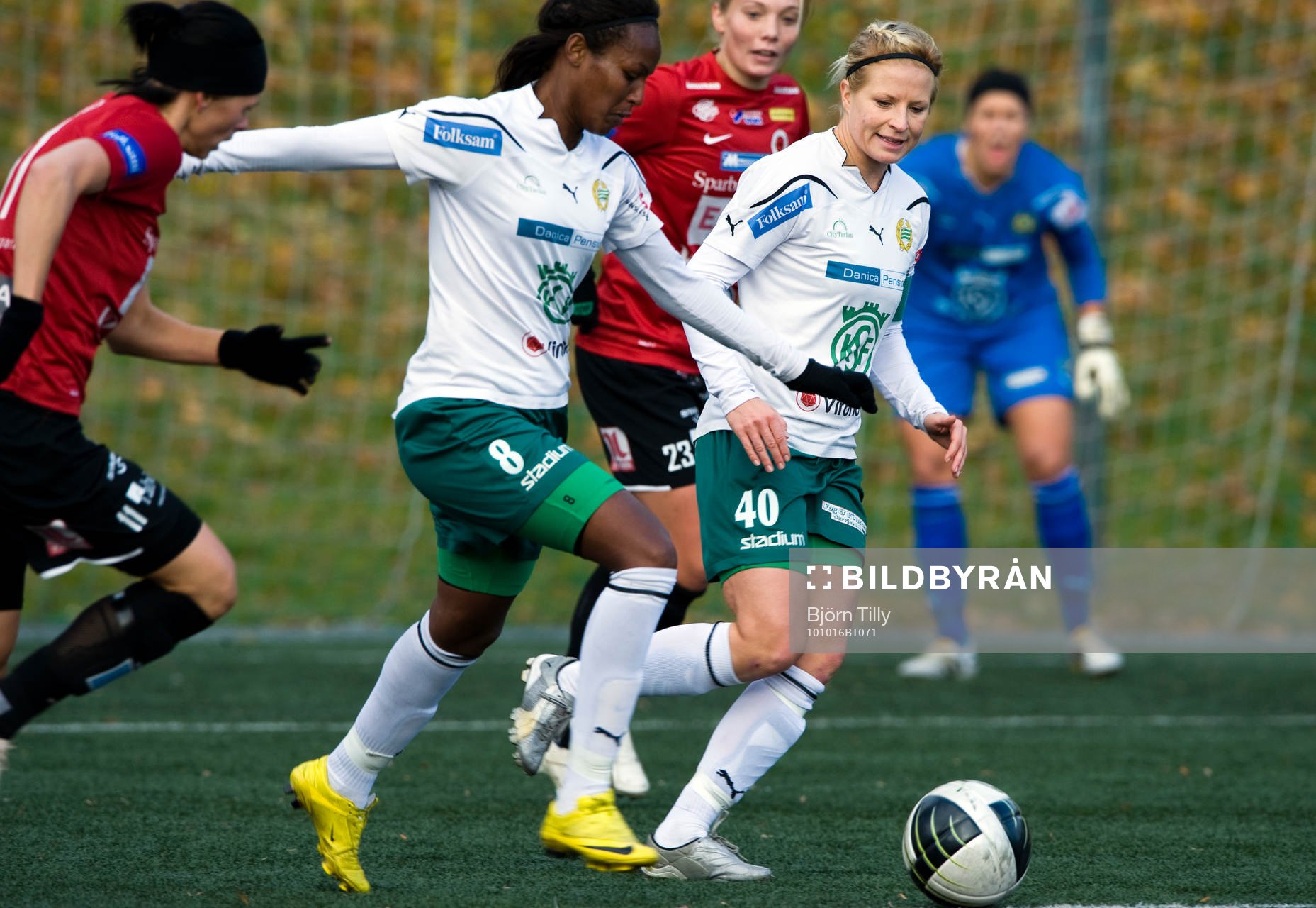 Hodan Siid Ahmed och Annica Svensson, (1-0), Hammarby