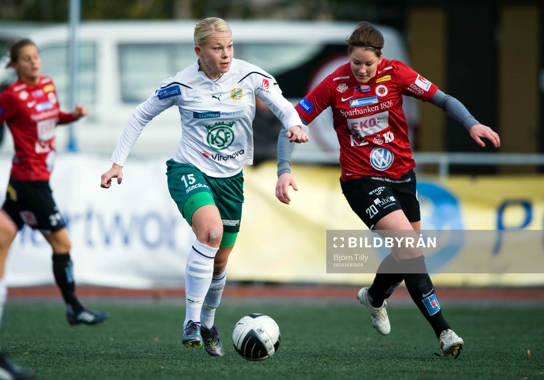 Leena Puranen, Hammarby och Mia Carlsson, Kristianstad