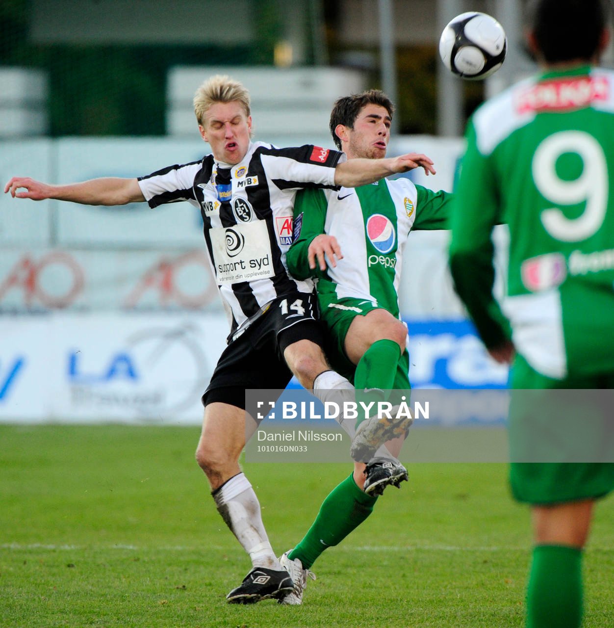 Carlos Gaete Moggia, Hammarby och Thomas Raun, Landskrona