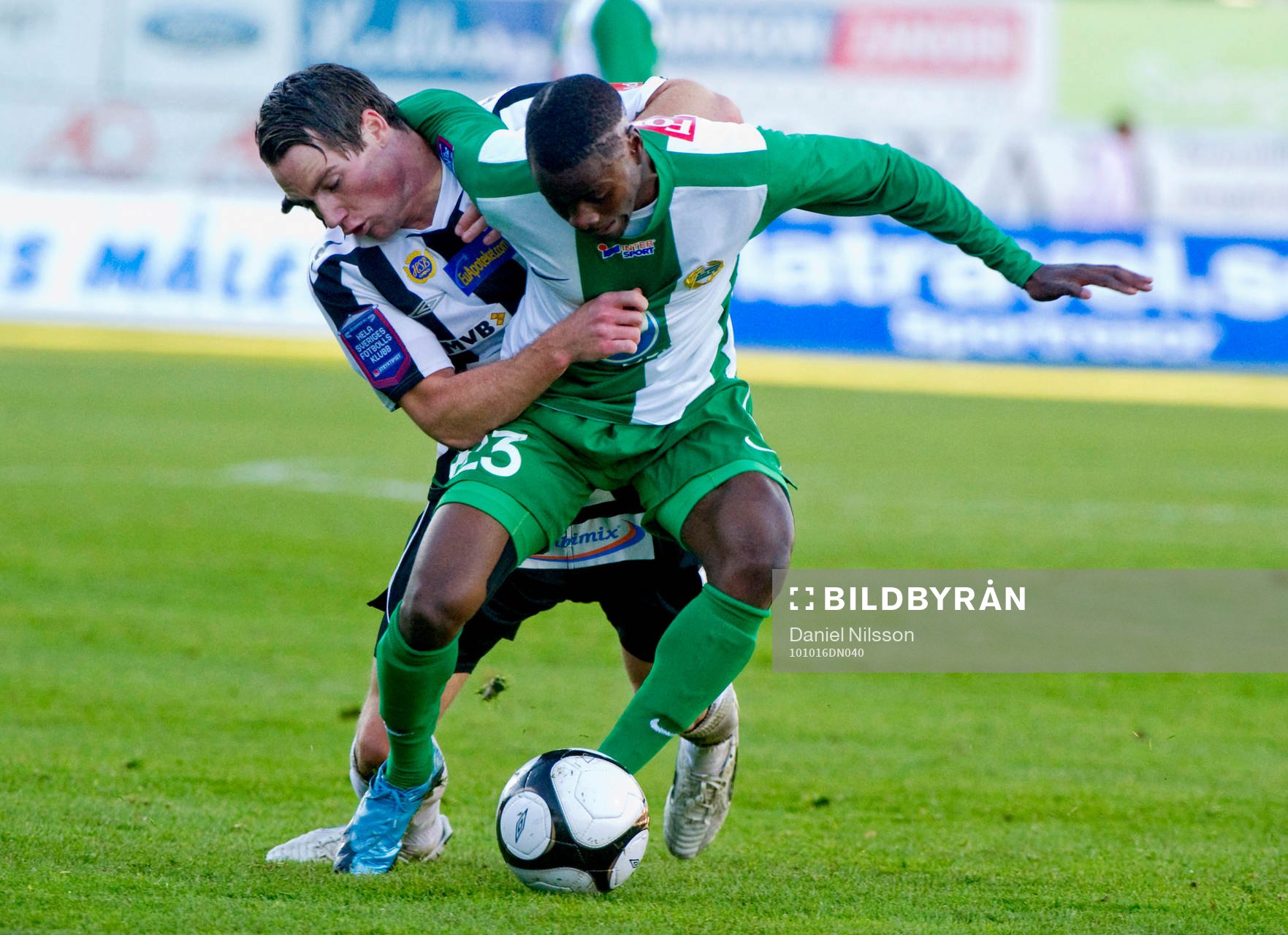 Johan Persson, Landskrona och  Maic Sema, Hammarby
