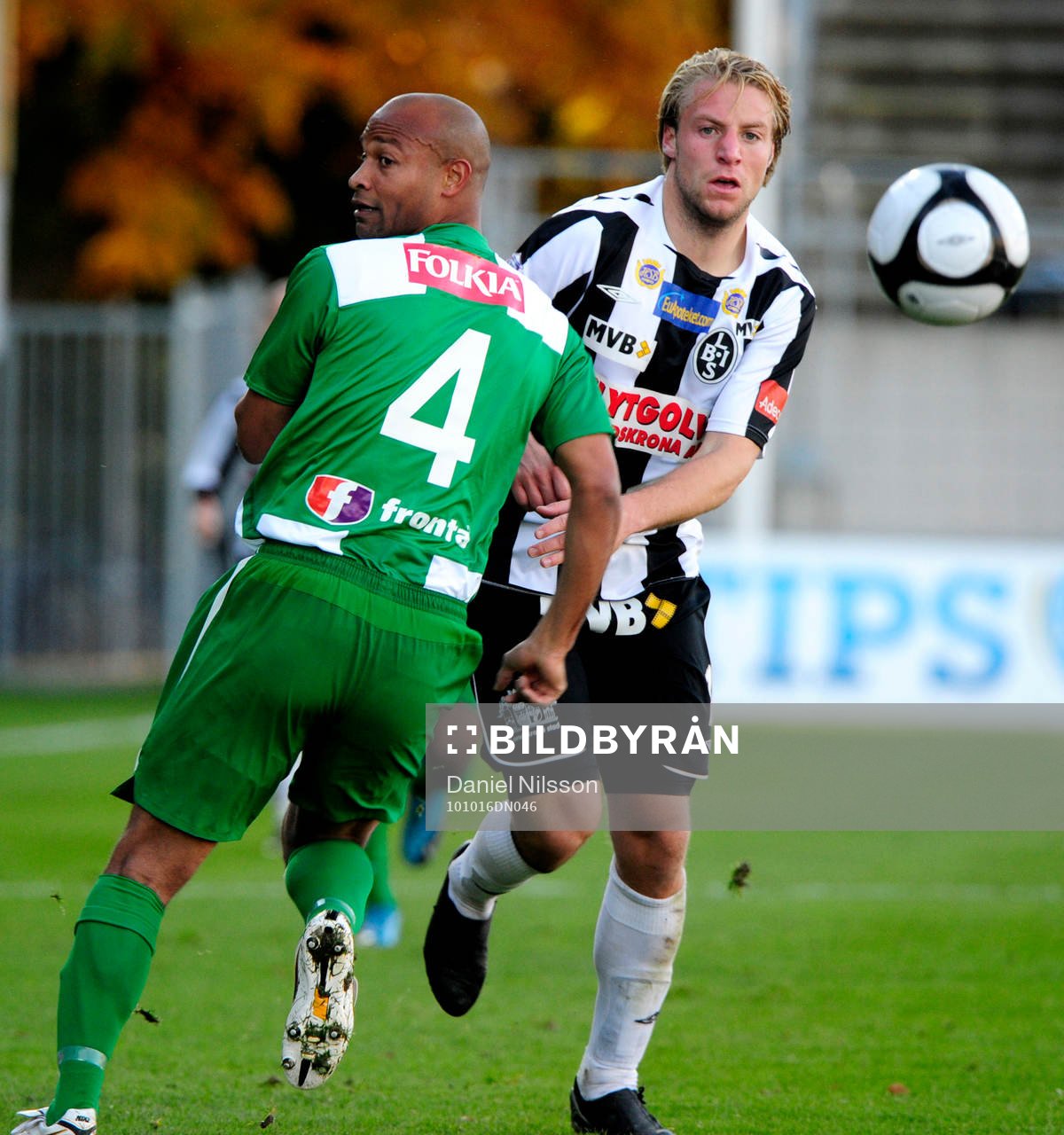 Fredrik Karlsson, Landskrona och Christian Traoré, Hammarby