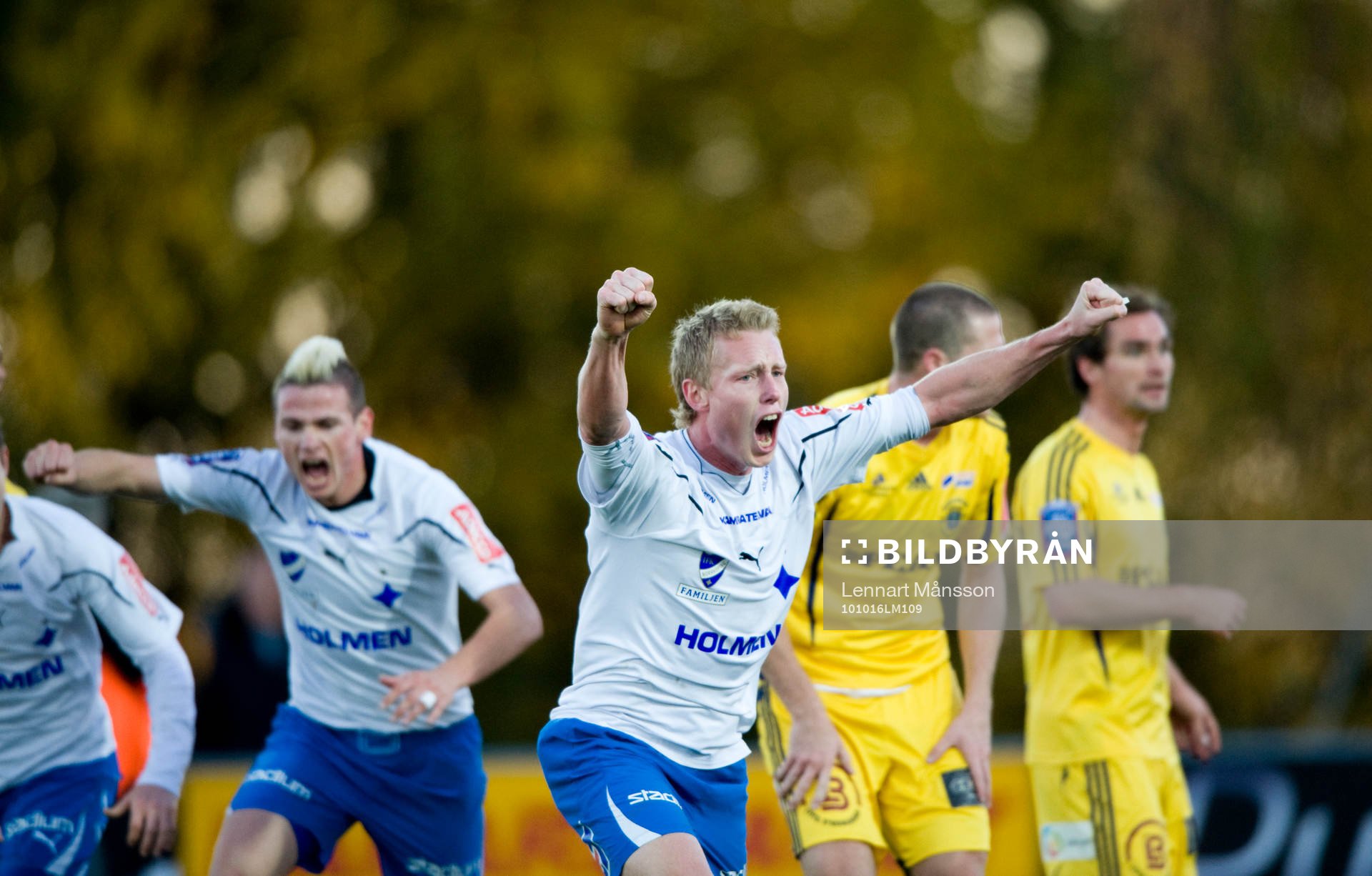 1-2, vilt Norrköpings-jubel med Anders Whass i spetsen.