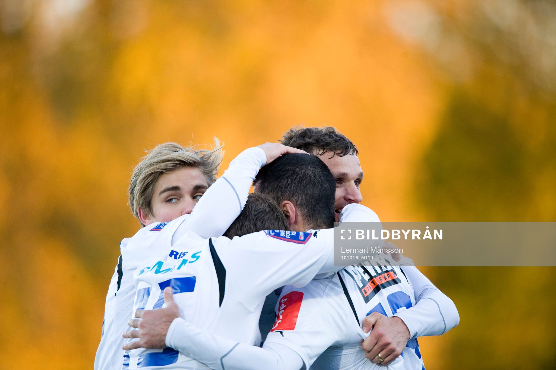  Norrköpings inhoppare och hjältar, Christoffer Nyman och Imad Khalili, jubel.
