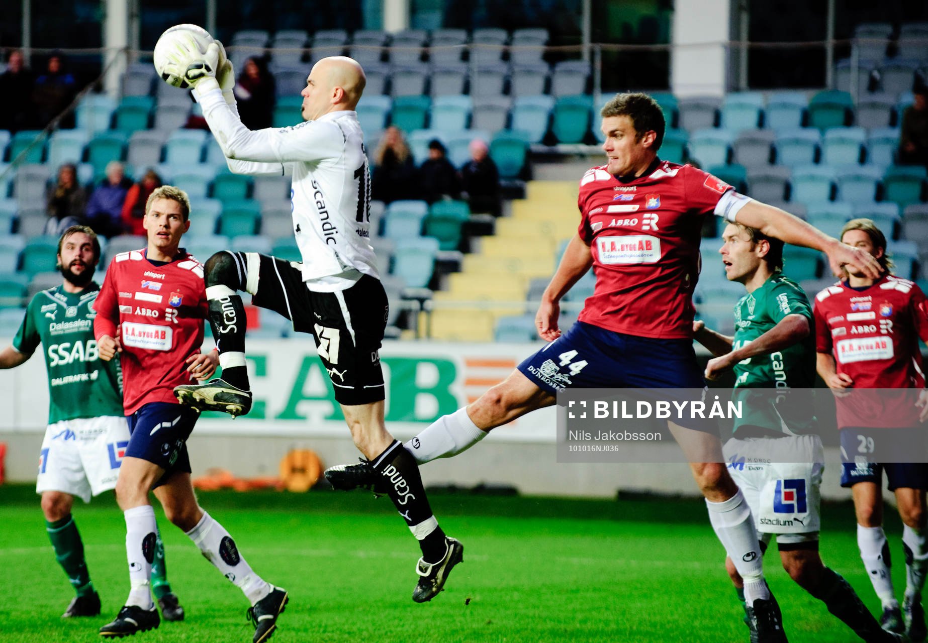 Gerhard Andersson, målvakt Brage, David Leinar, Örgryte