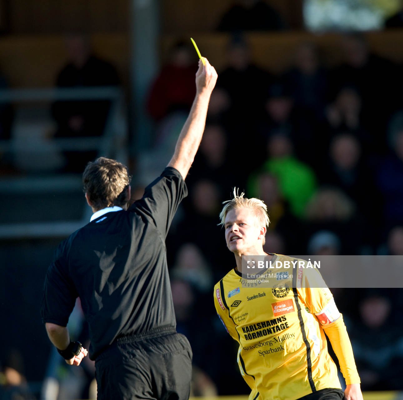 Varning, David Löfquist, Mjällby
