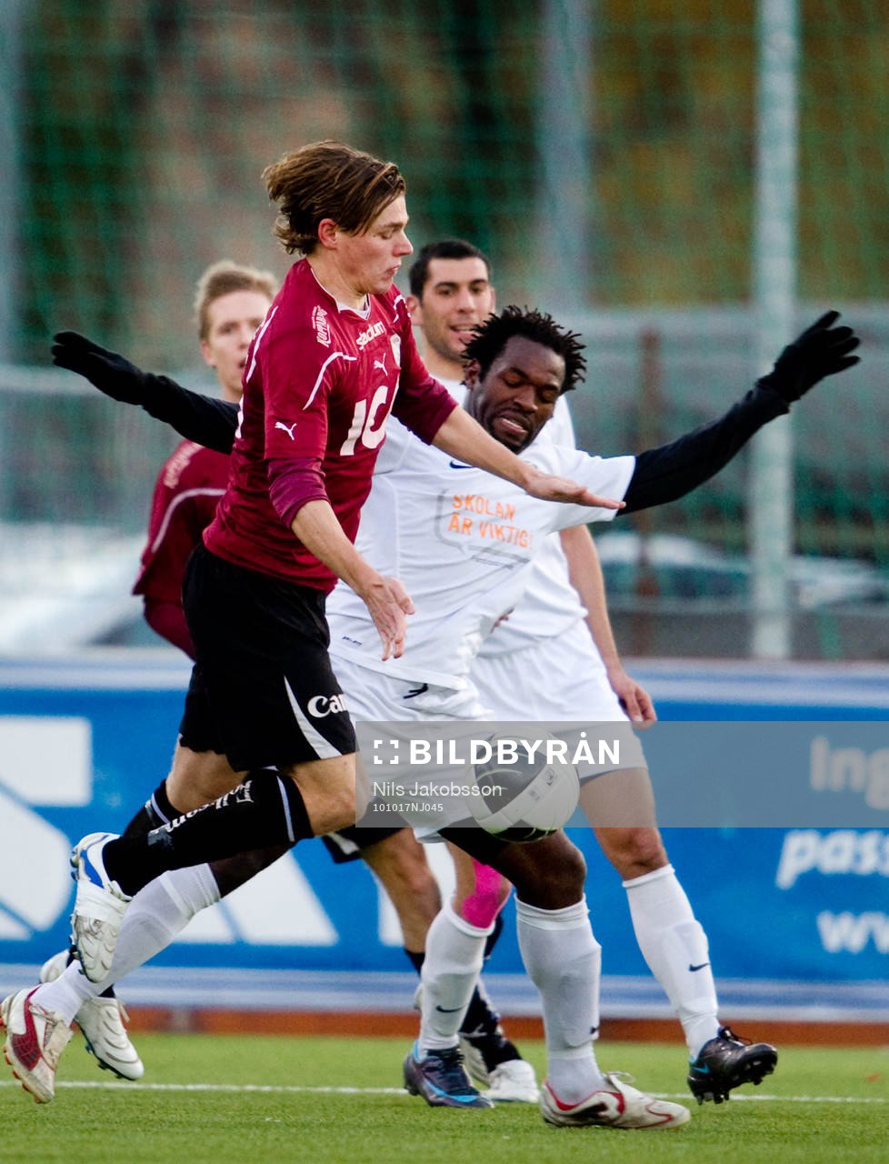 Christian Lindström, Qviding, William Tonji Ngounou,