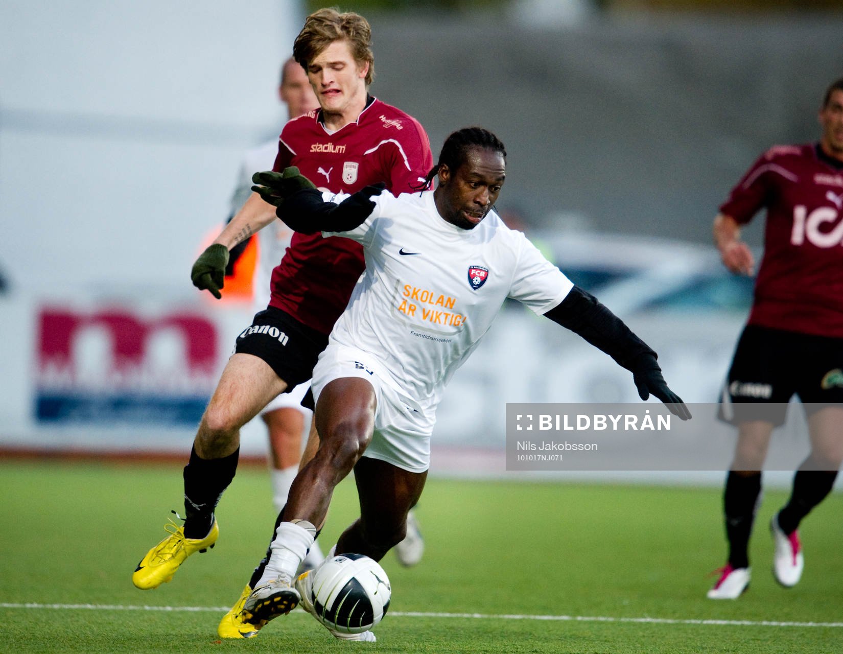 Peter Nilsson, Qviding, Kelechi Omeonu, Rosengård.