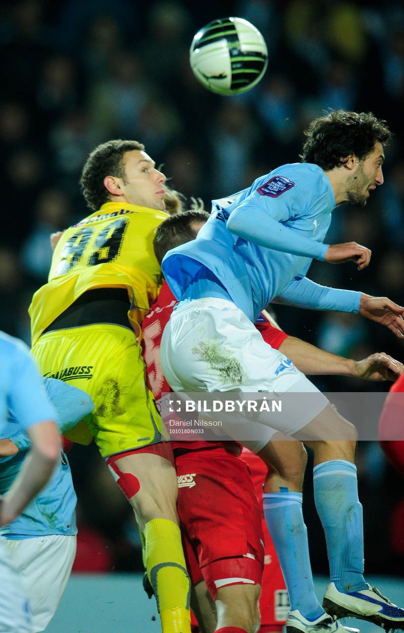 Yago Fernandez, Malmö och Etrit Berisha, målvakt Kalmar