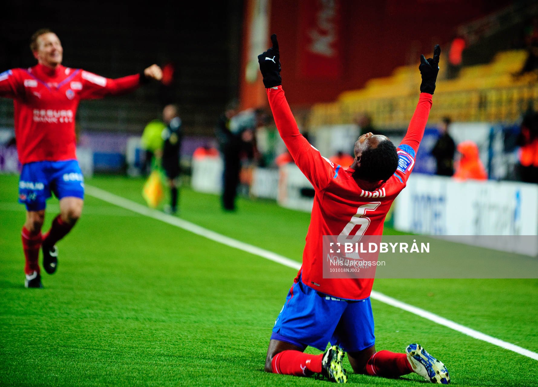 May Mahlangu, Helsingborg jubel