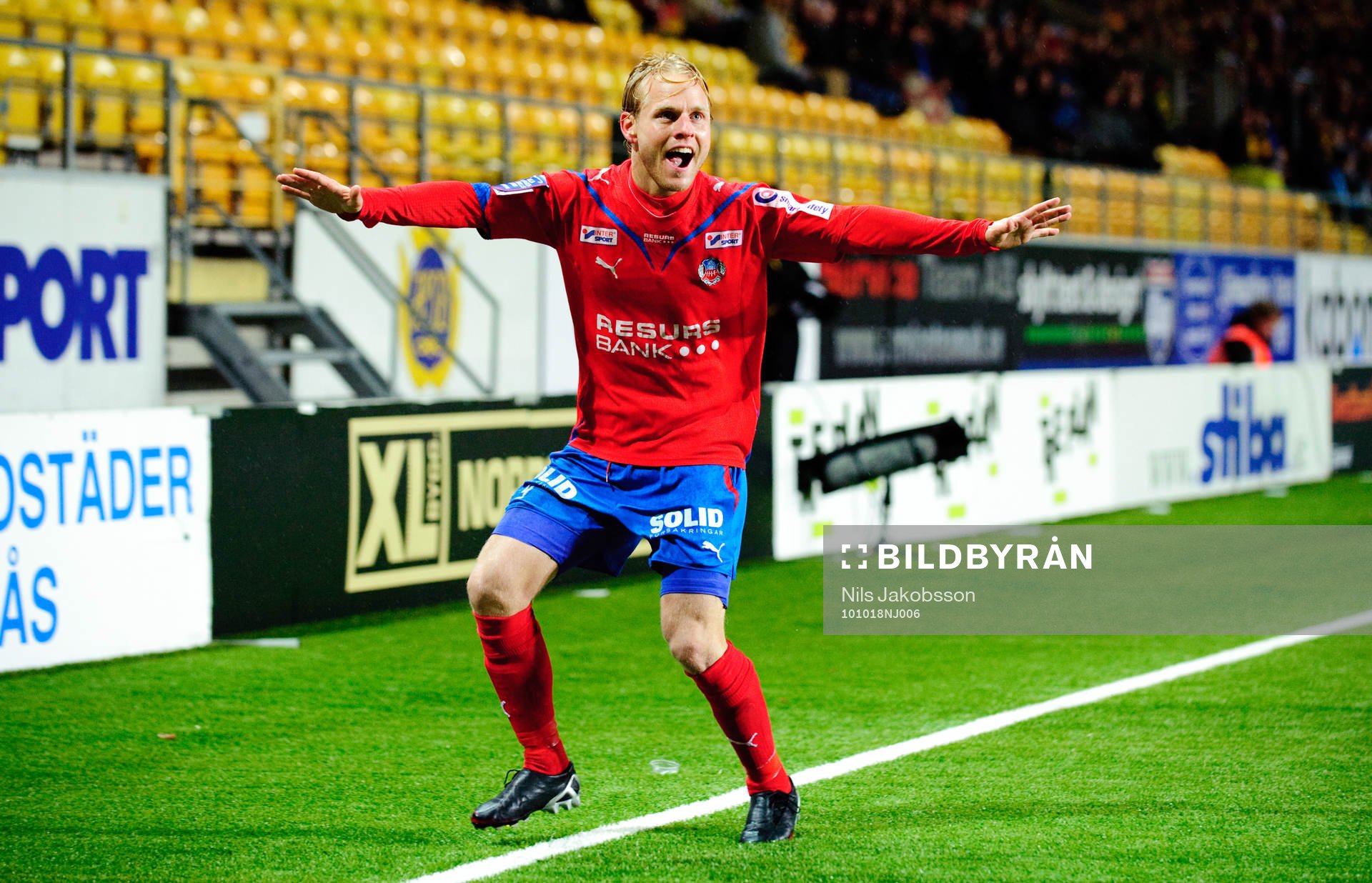 Erik Sundin, Helsingborg jubel