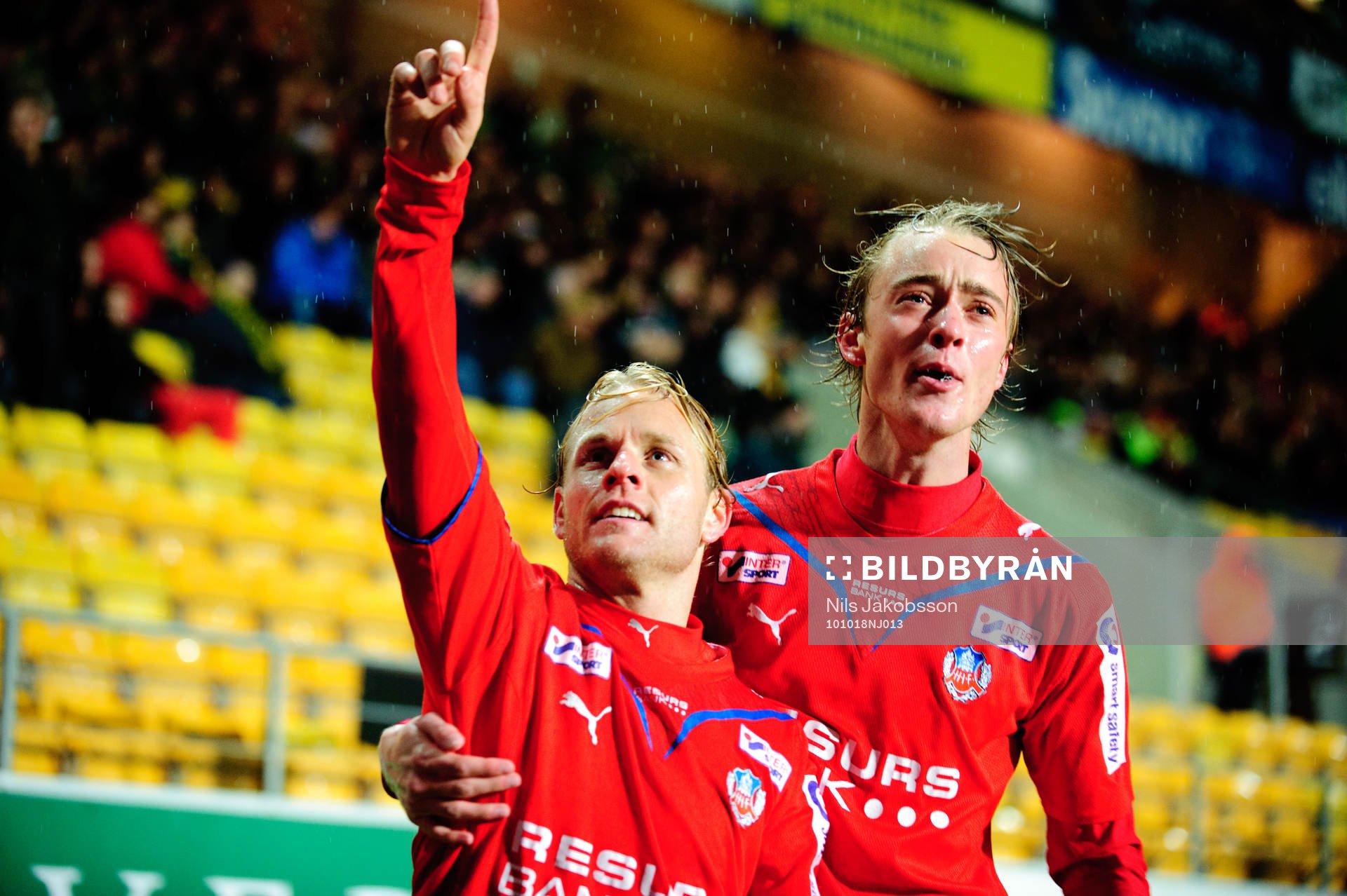 Erik Sundin, Rasmus Jönsson, Helsingborg jubel