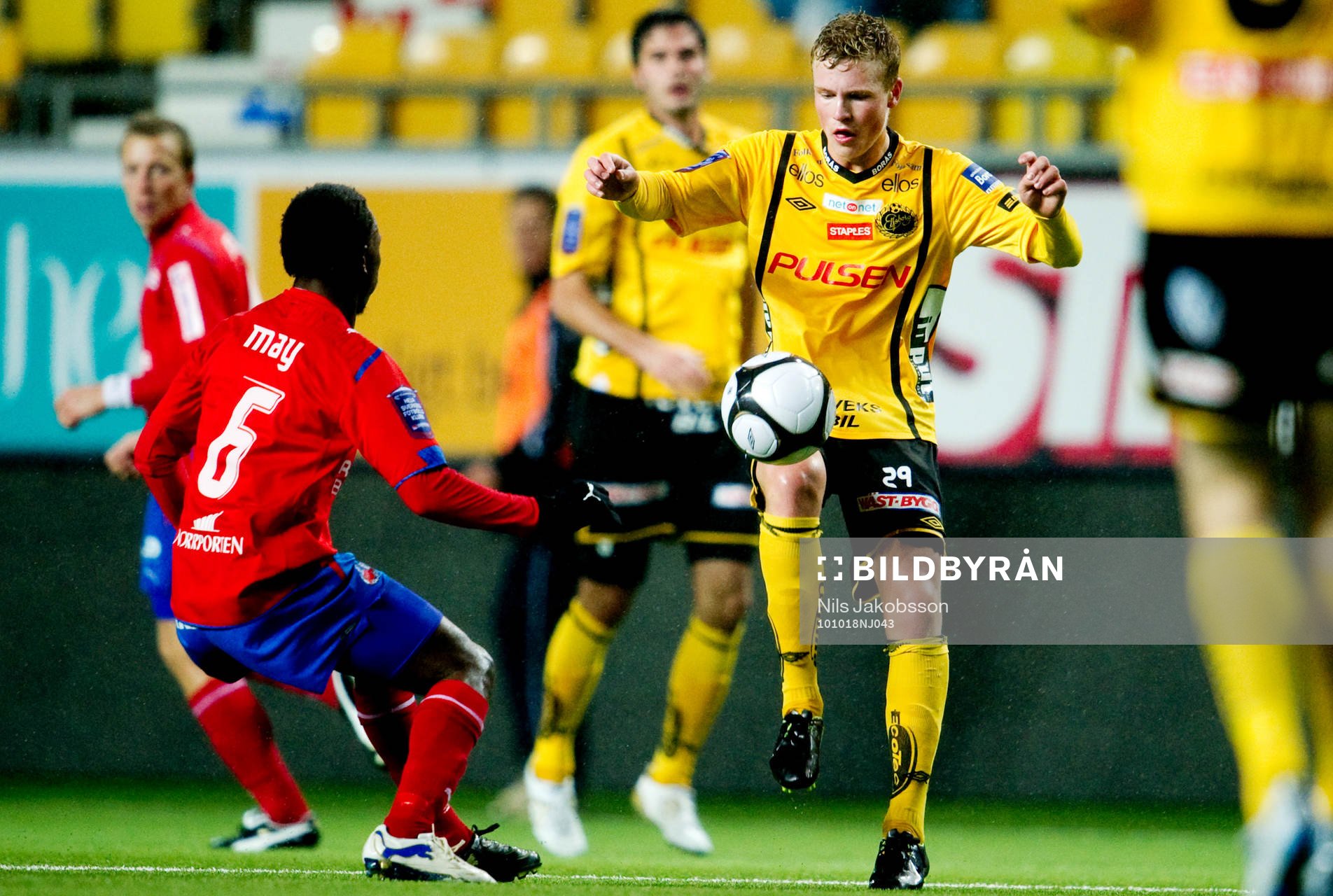 May Mahlangu, Helsingborg, Oscar Hiljemark, Elfsborg