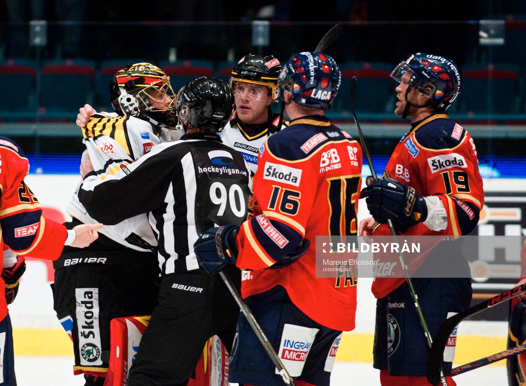 Brynäs målvakt Niklas Svedberg gav sig