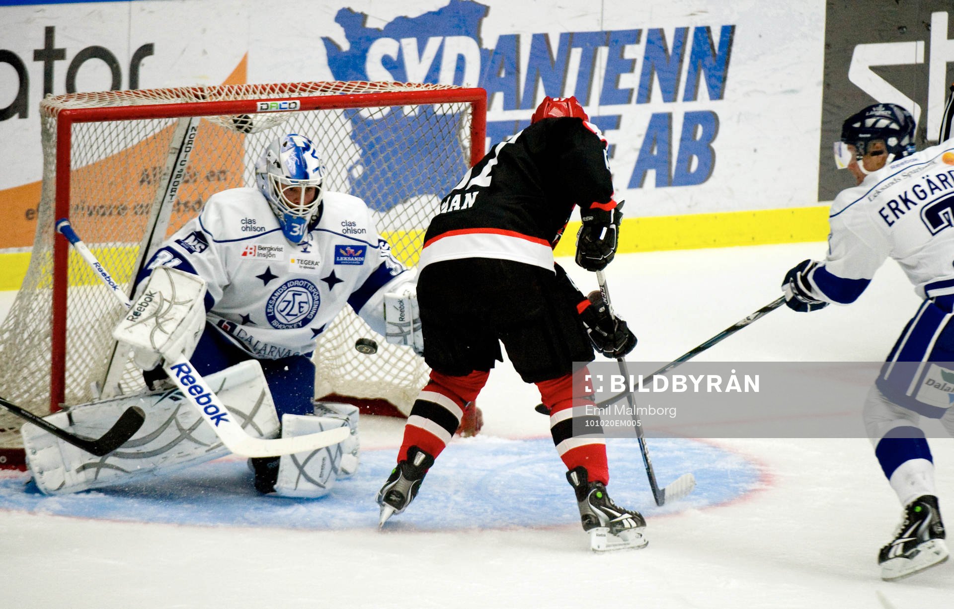 Victor Öhman, Malmö mot Patrick Galbraith, Leksands