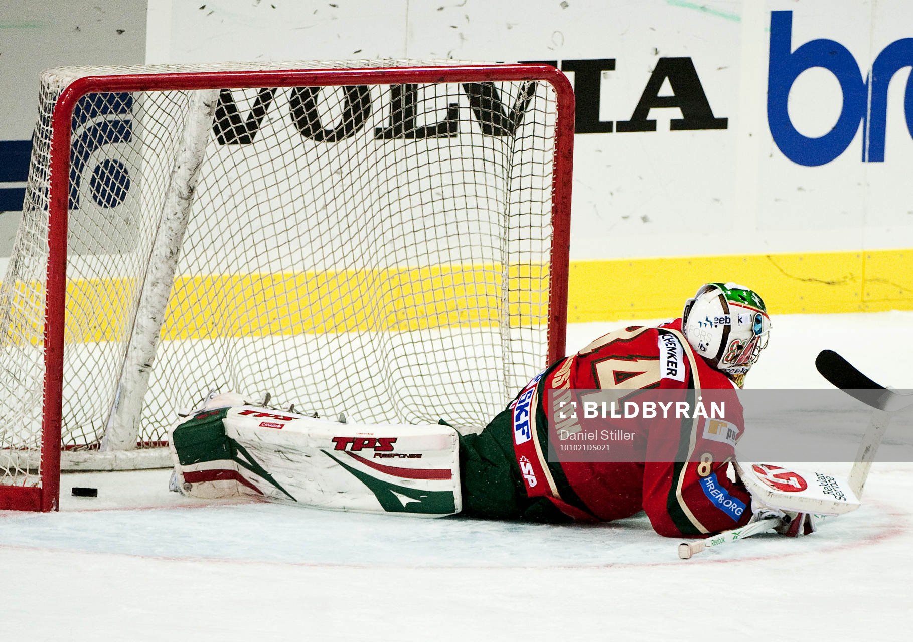 Joakim Lundström, målvakt Frölunda, depp