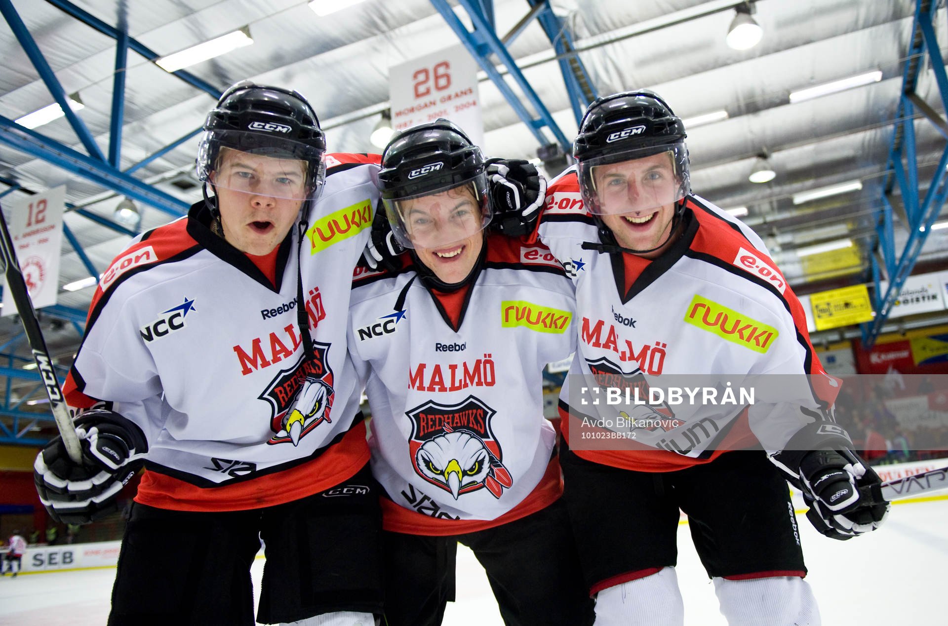Vickor Öman, Pathrik Westerhol och Dyk Sebastian