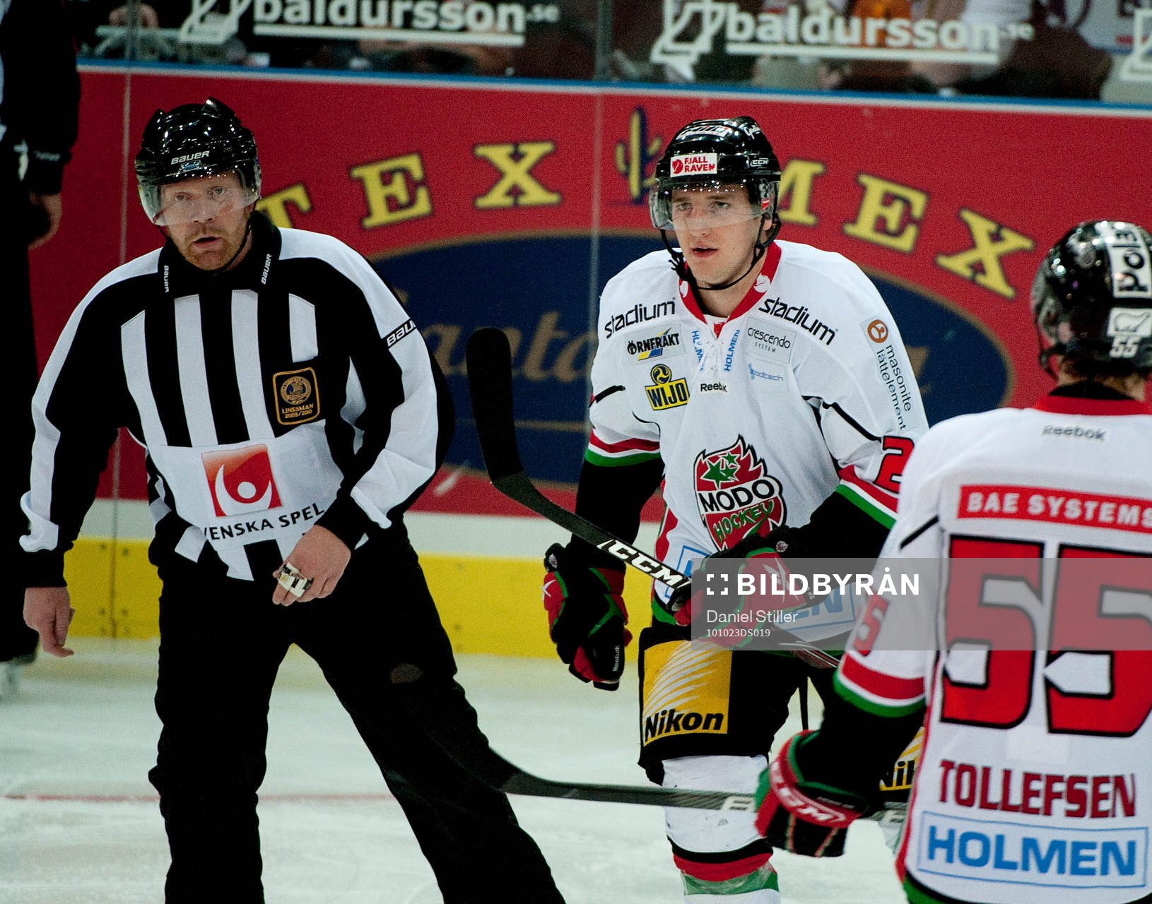 Anton Hedman, Modo, får matchstraff