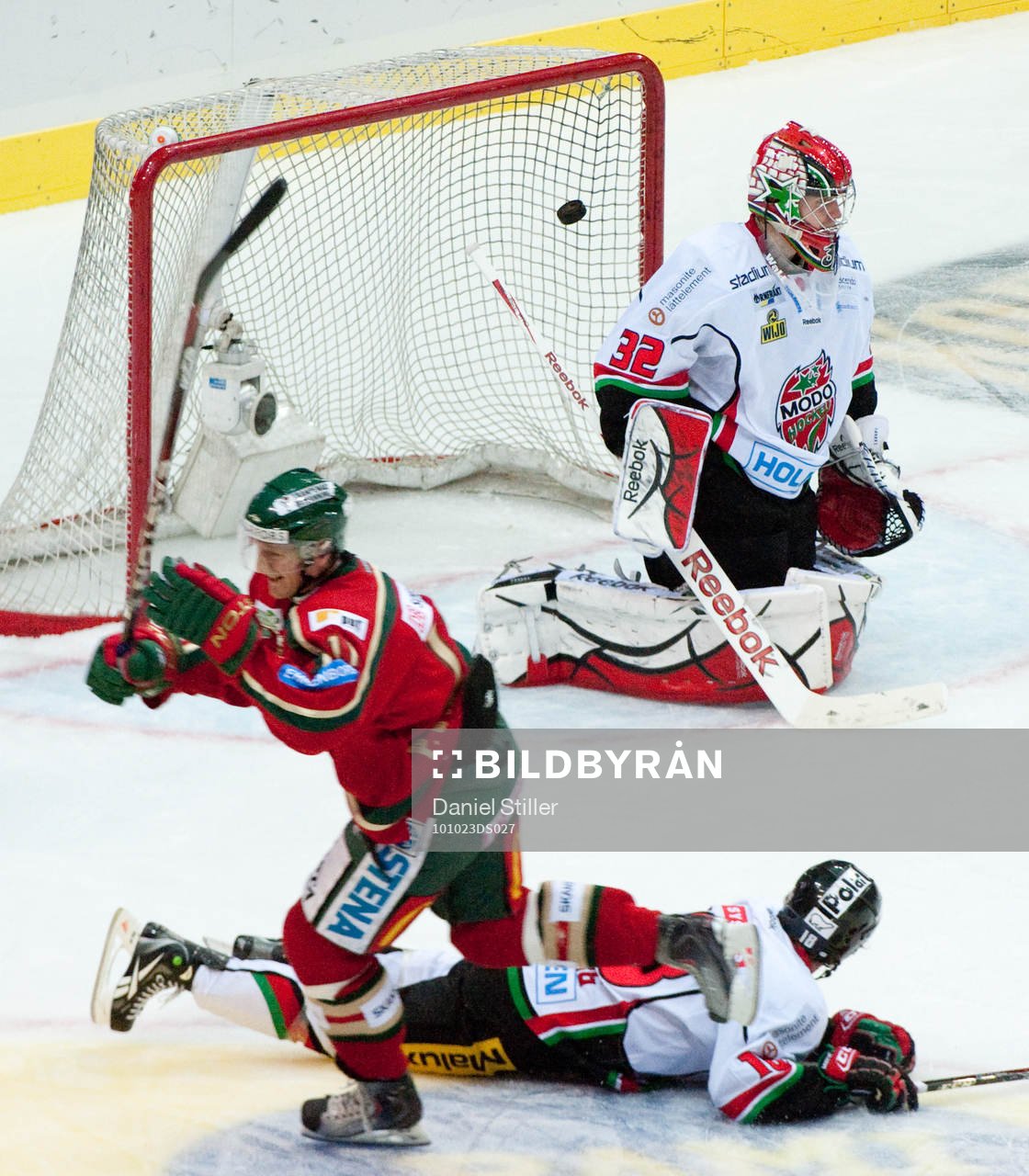 Per-Johan Axelsson, Frölunda, gör 2-0