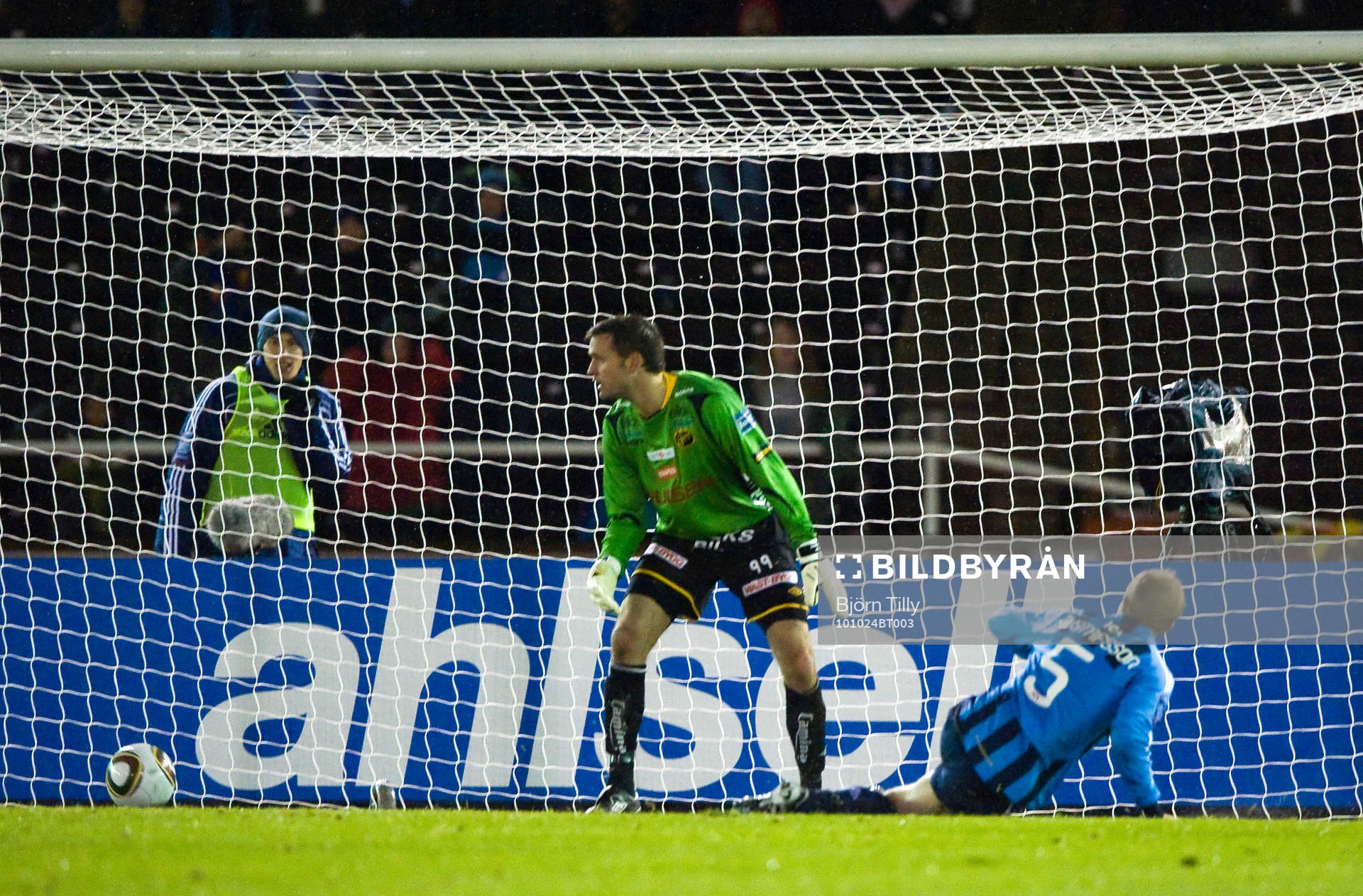 Petter Gustafsson, Djurgården gör 3-3 på Jesper