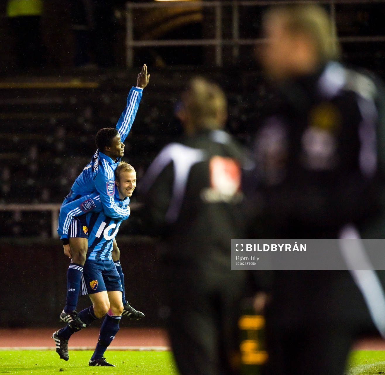 Kennedy Igboananike och Petter Gustafsson, Djurgården,