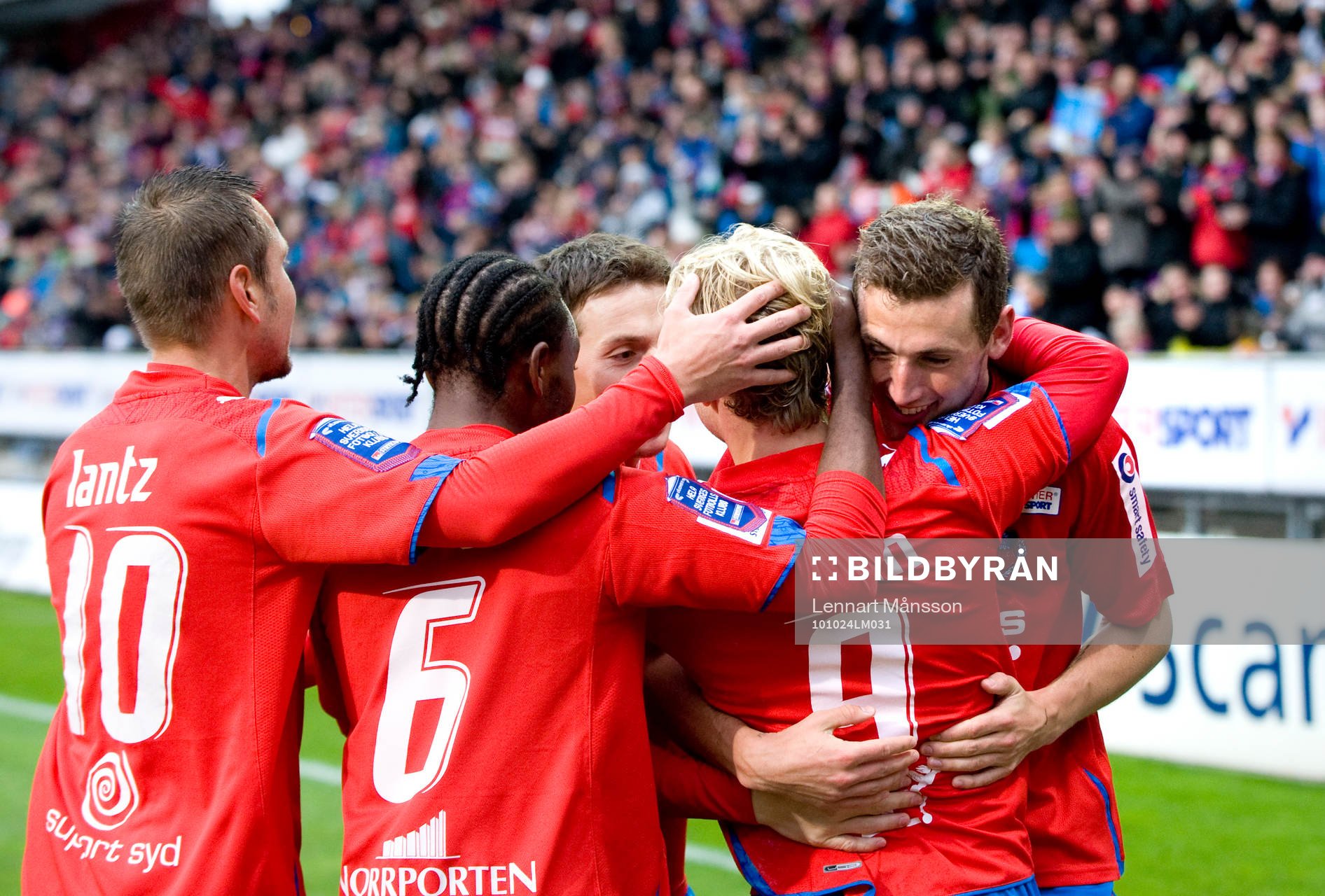 3-0 Erik Sundin, som grattas av Alexander Gerndt