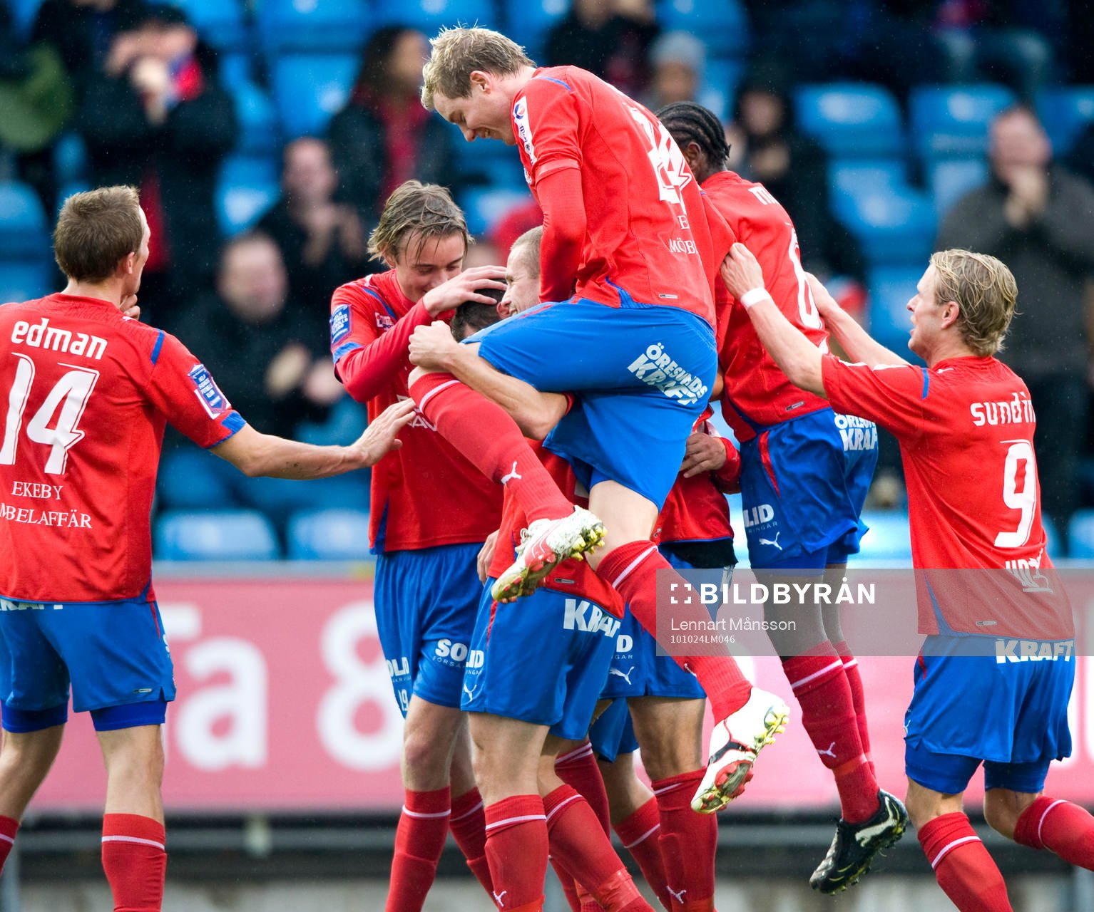 2-0, Alexander Gerndt, Helsingborg, jubel, glädje